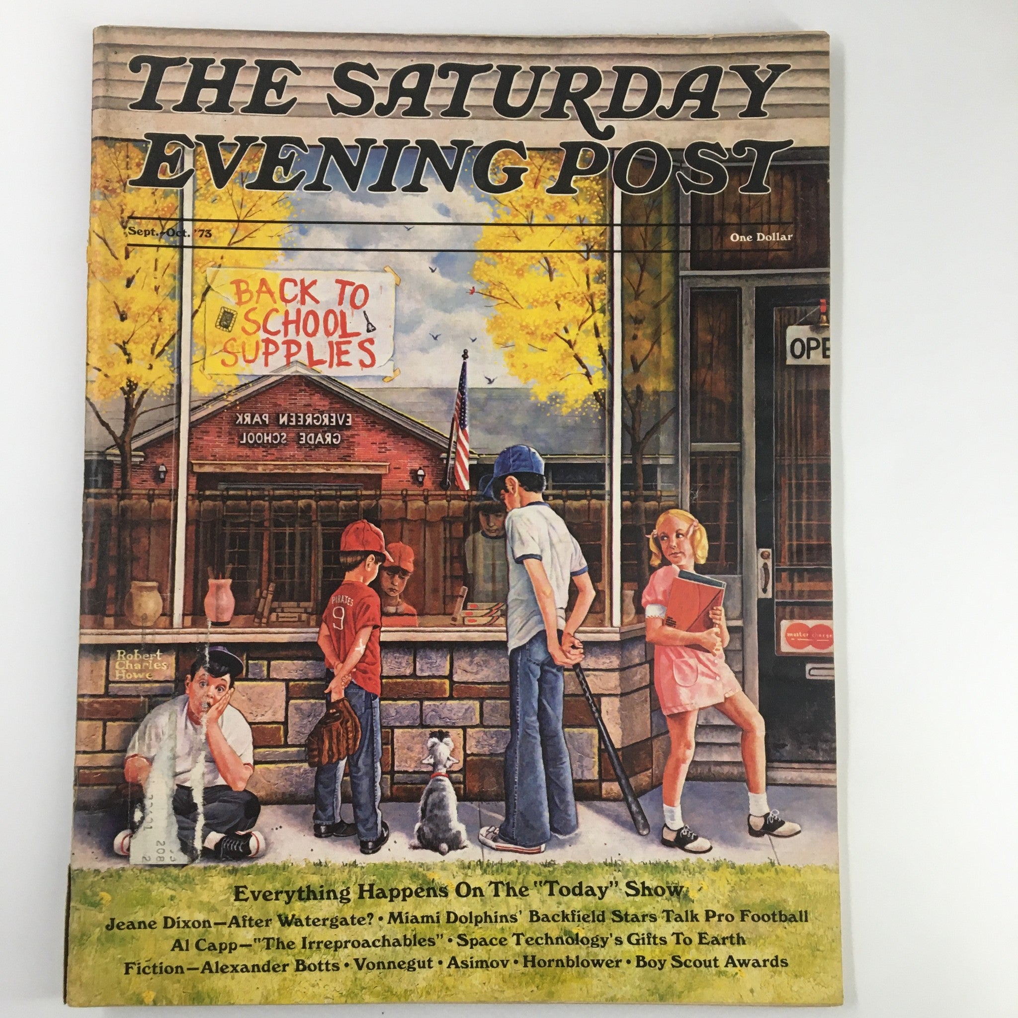 The Saturday Evening Post September 1973 Jeane Dixon After Watergate No Label