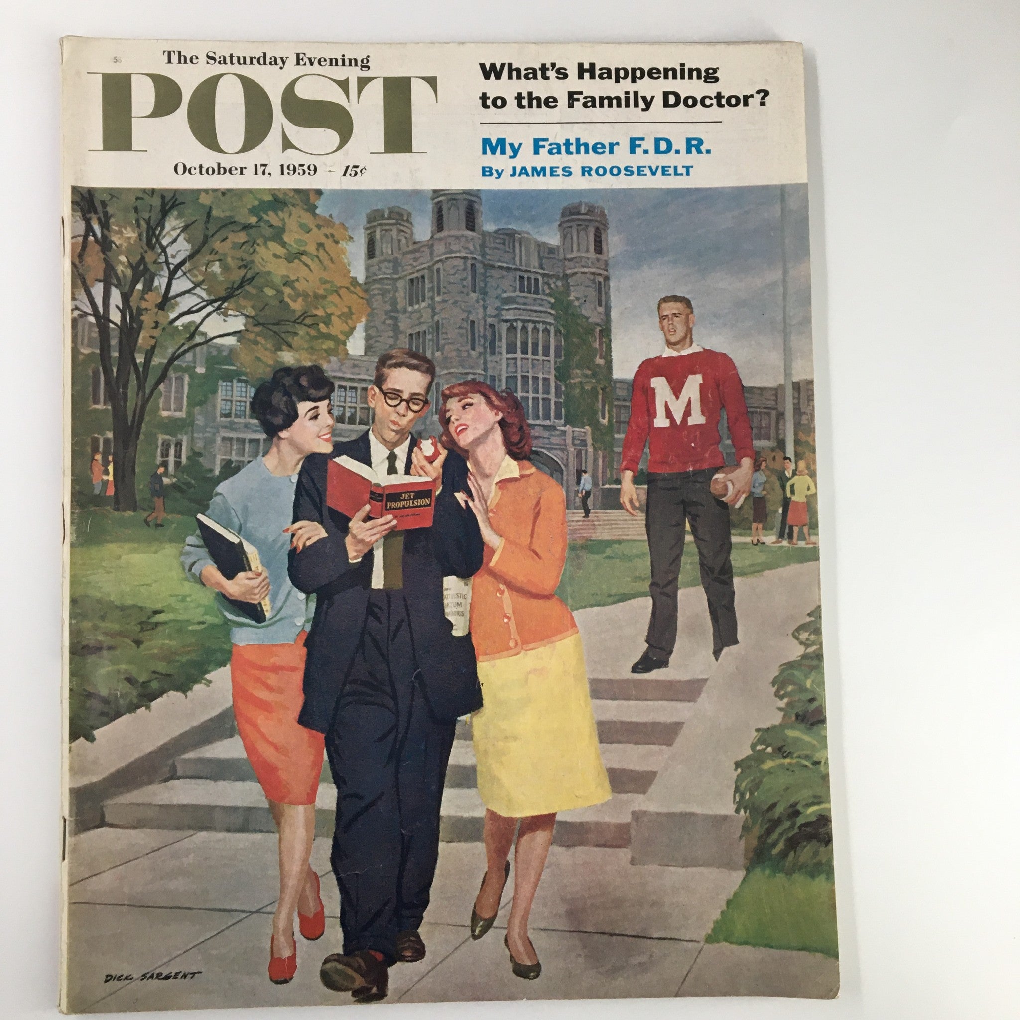 The Saturday Evening Post October 17 1959 My Father Frankin D Roosevelt No Label