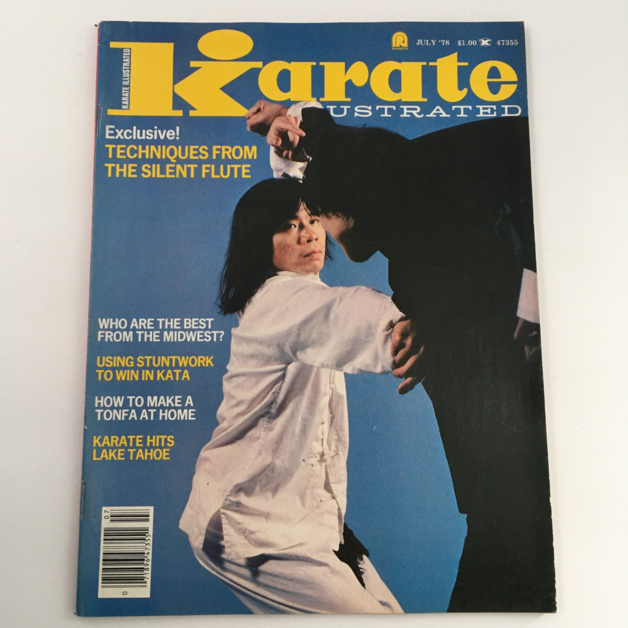 Karate Illustrated Magazine July 1978 Karate Hits Lake Tahoe No Label