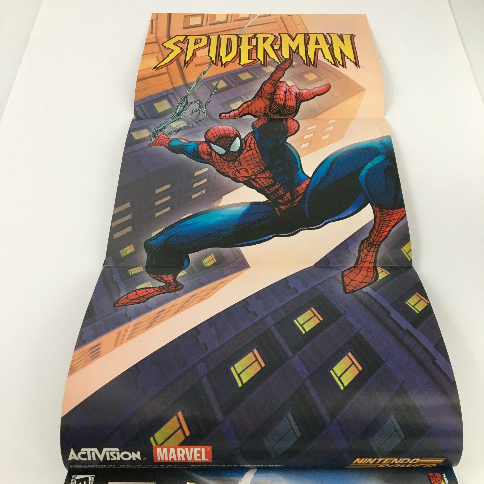 Nintendo Power Magazine November 2000 #138 Hey You Pikachu & Spider-Man Poster