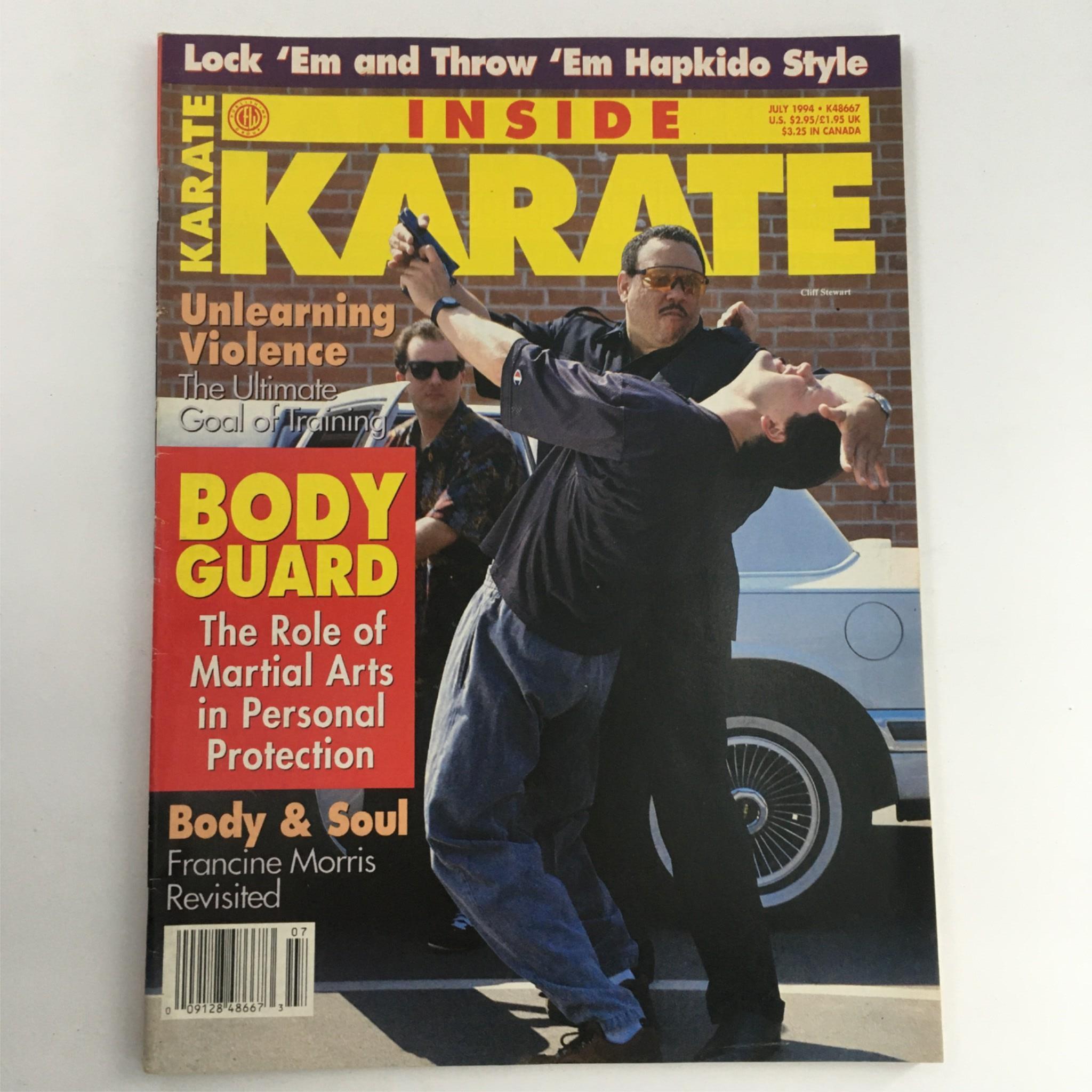 Inside Karate Magazine July 1994 Cliff Stewart, Francine Morris No Label