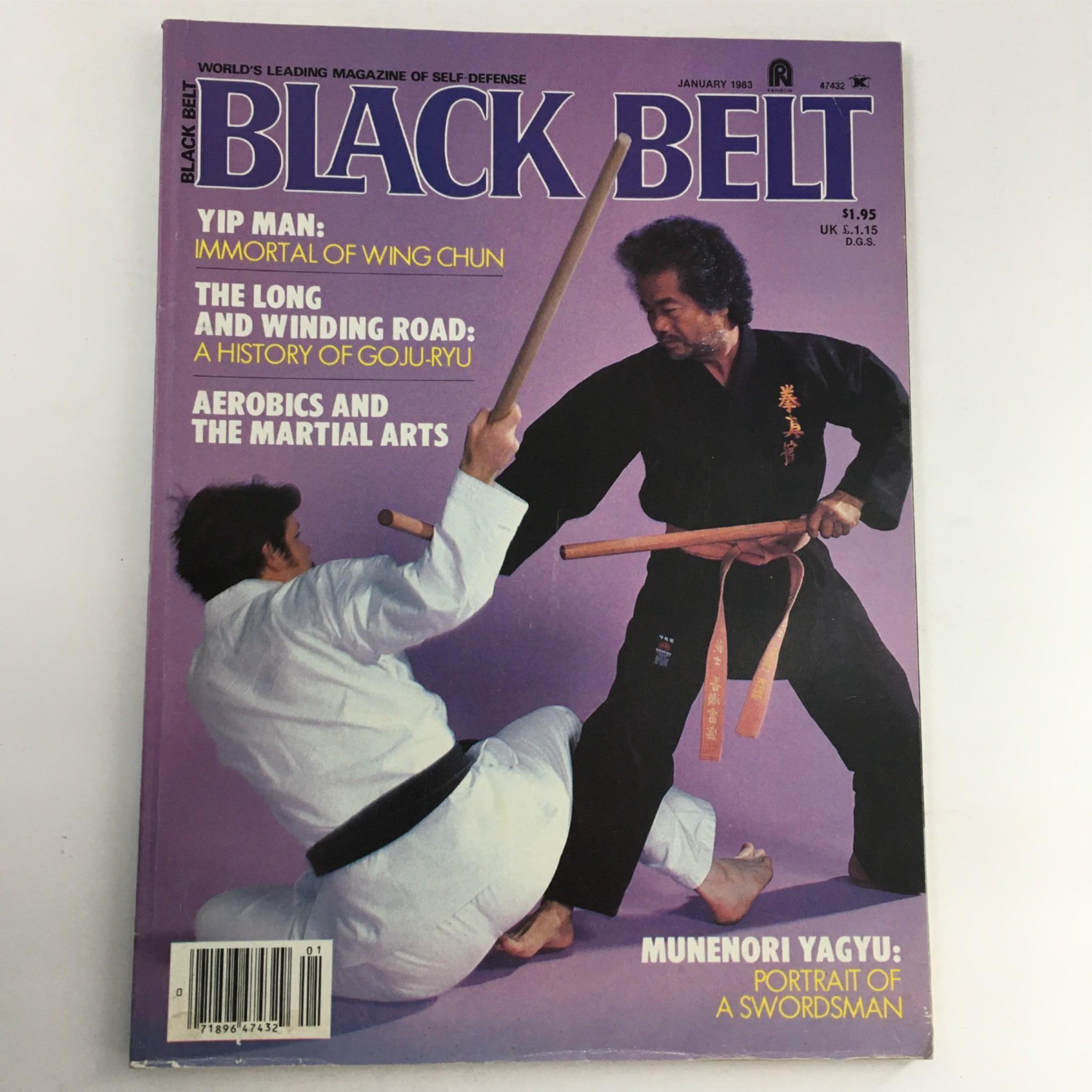 Black Belt Magazine January 1983 Shorin-Ryu and The Art of Weaponry No Label