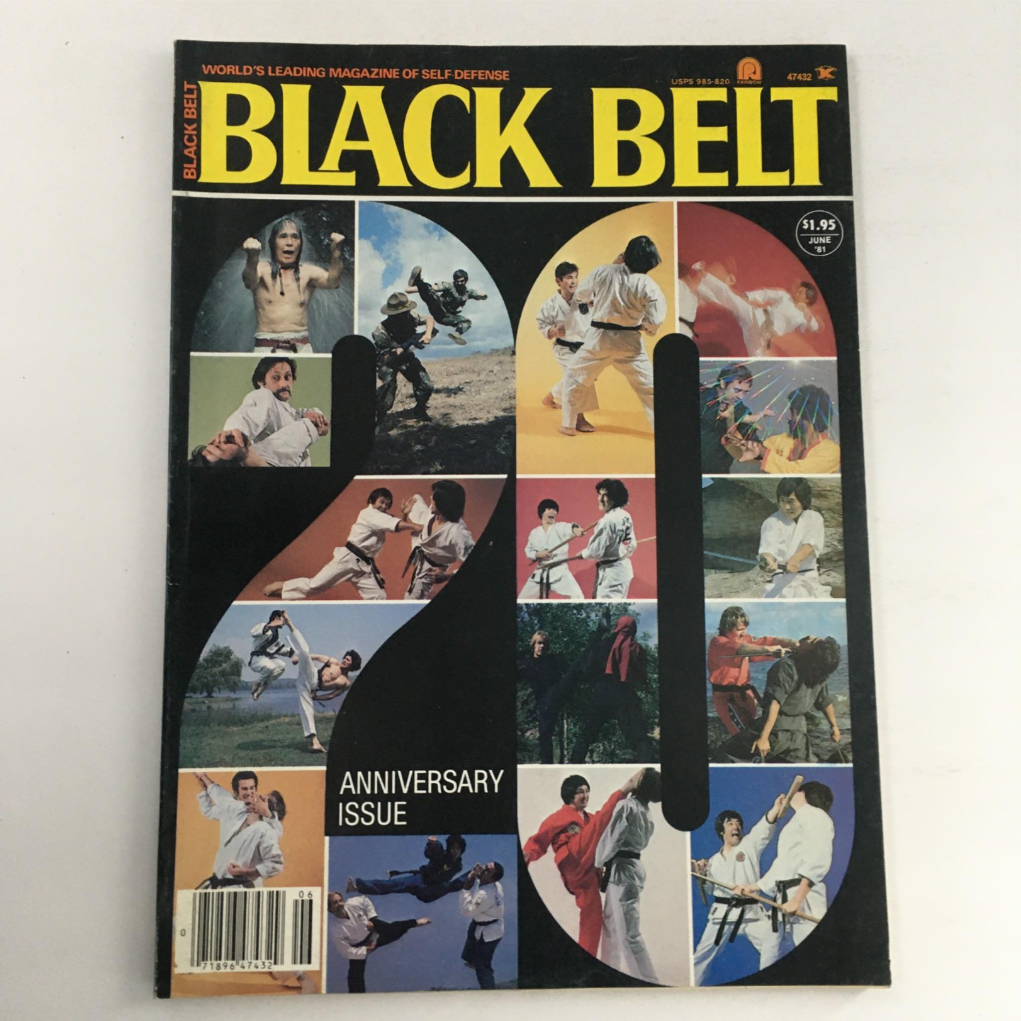 Black Belt Magazine June 1981 Special Anniversary Issue, Kenpo History No Label