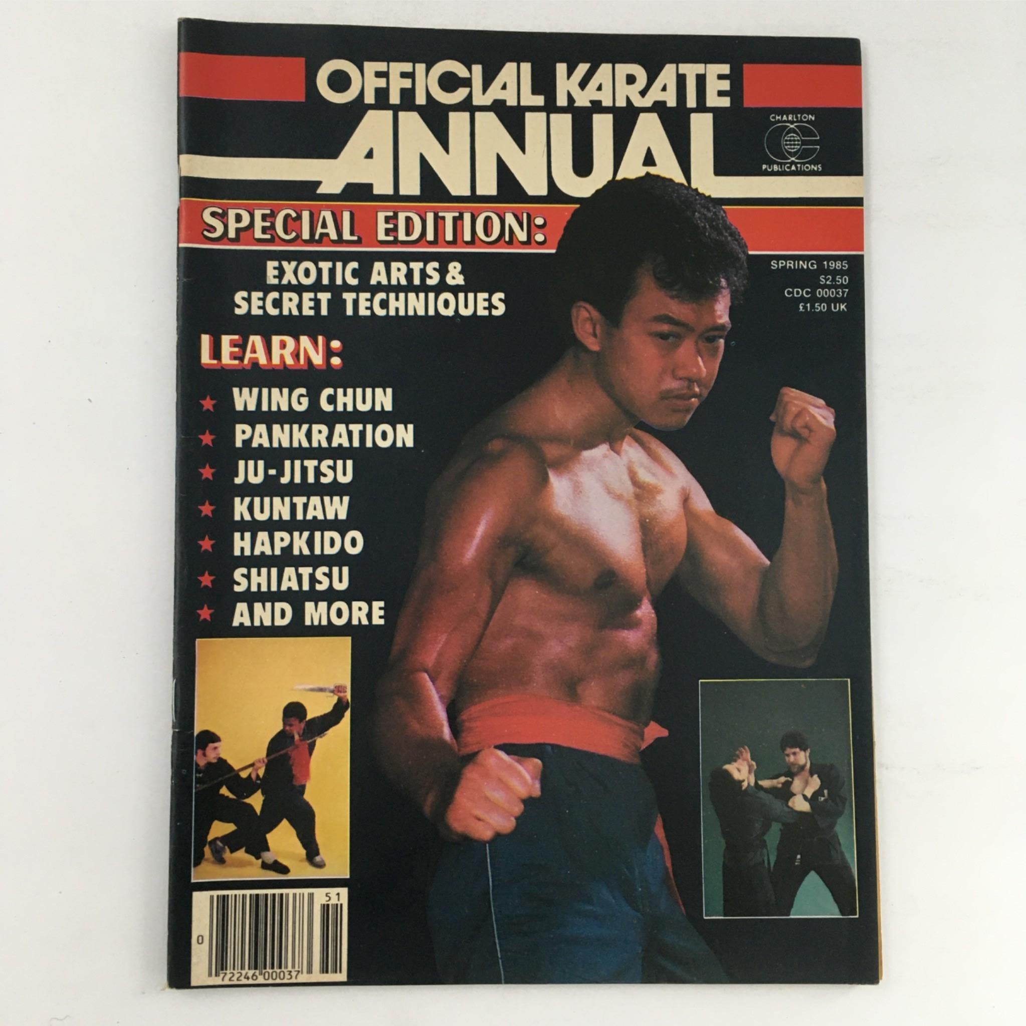 Official Karate Annual Magazine Special Edition Spring 1985 No Label VG