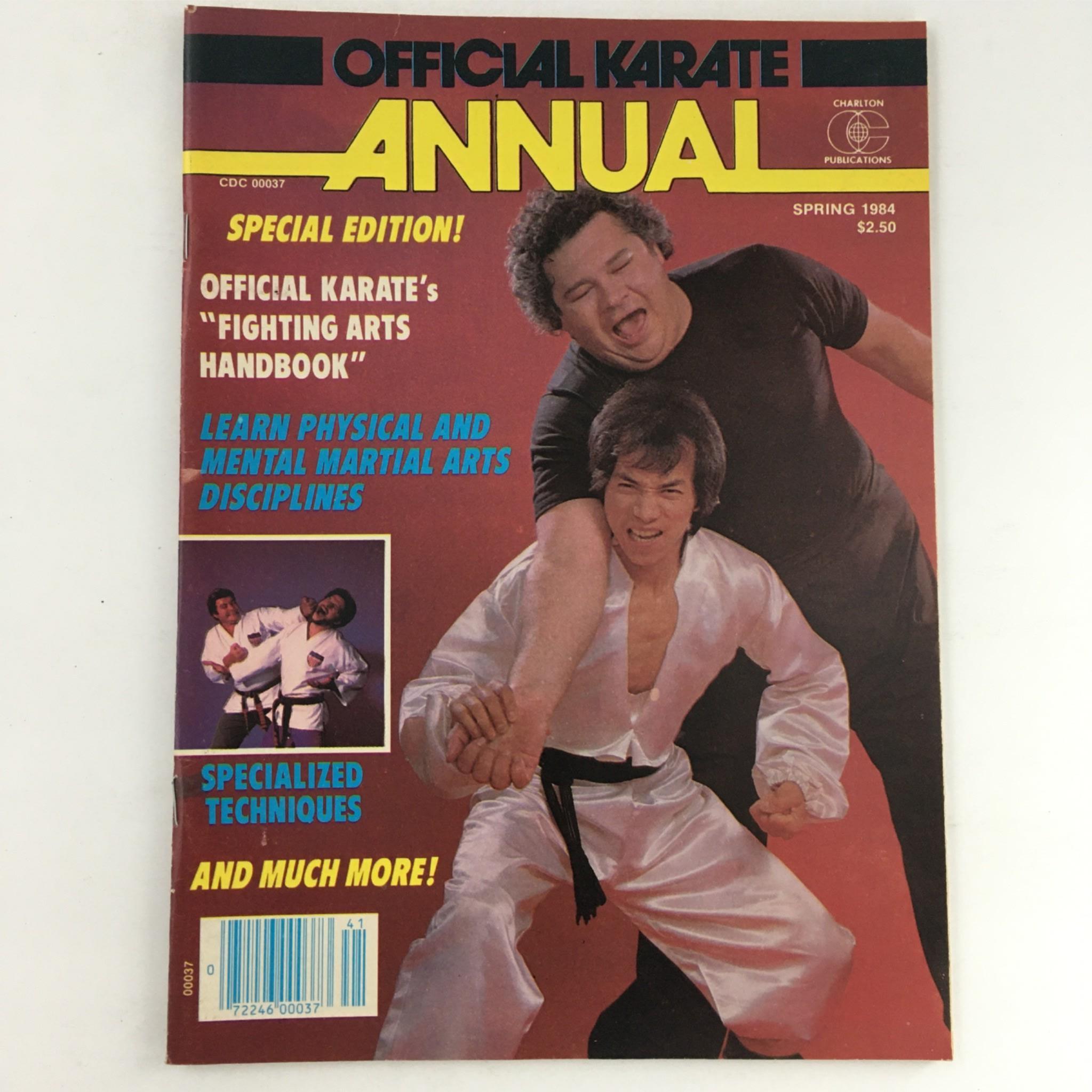 Official Karate Annual Magazine Special Edition Spring 1984 No Label VG