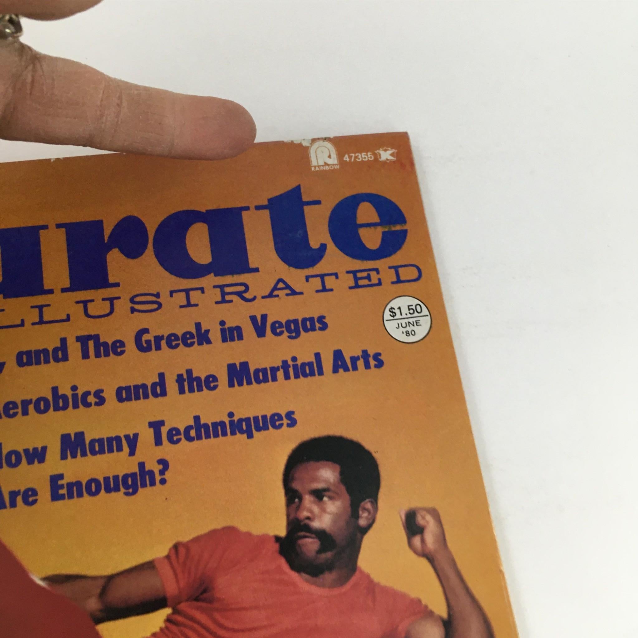 Karate Illustrated Magazine June 1980 Howard Jackson, Kata, Free Forms No Label