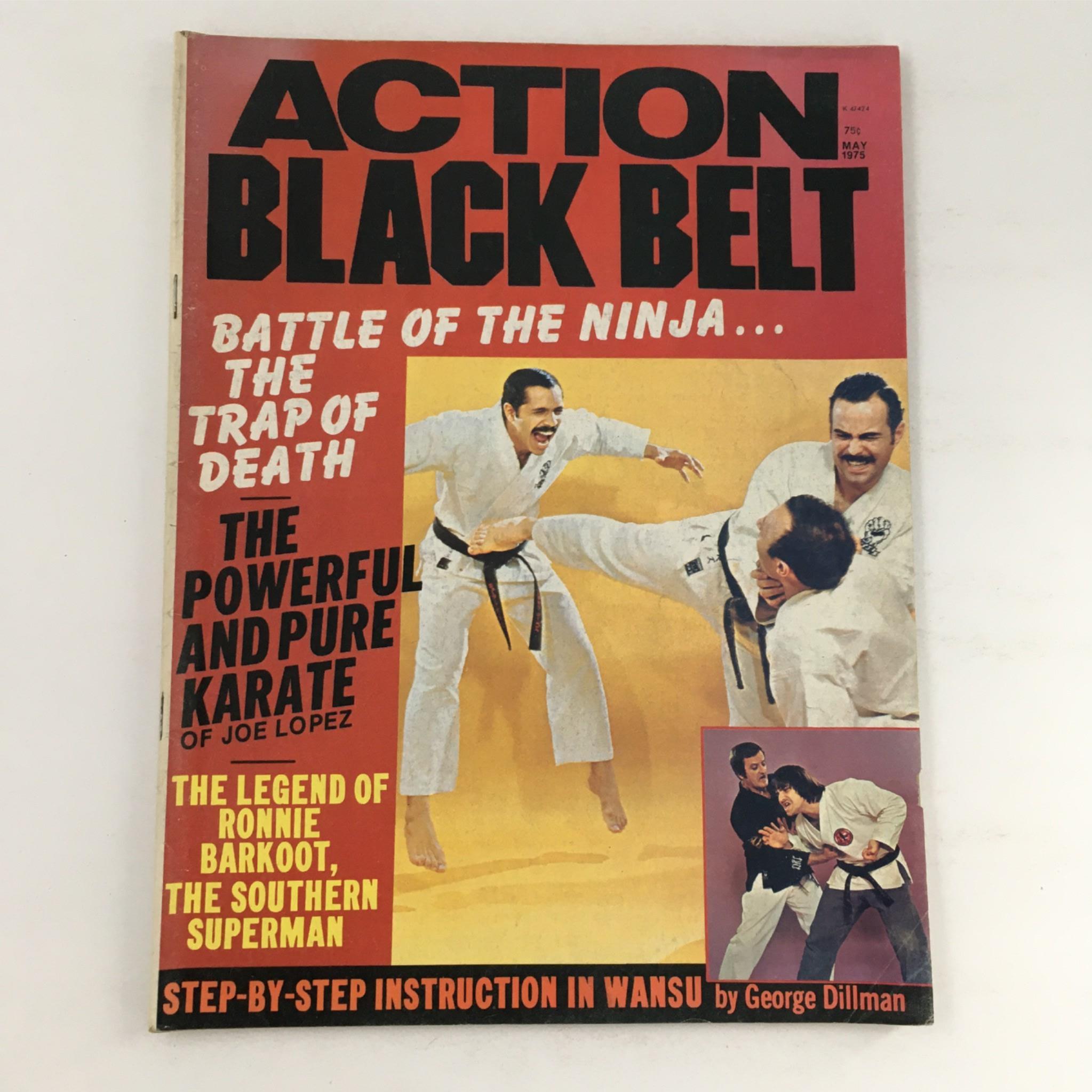 Action Black Belt Magazine May 1975 Tom De Felice. Peter Urban No Label