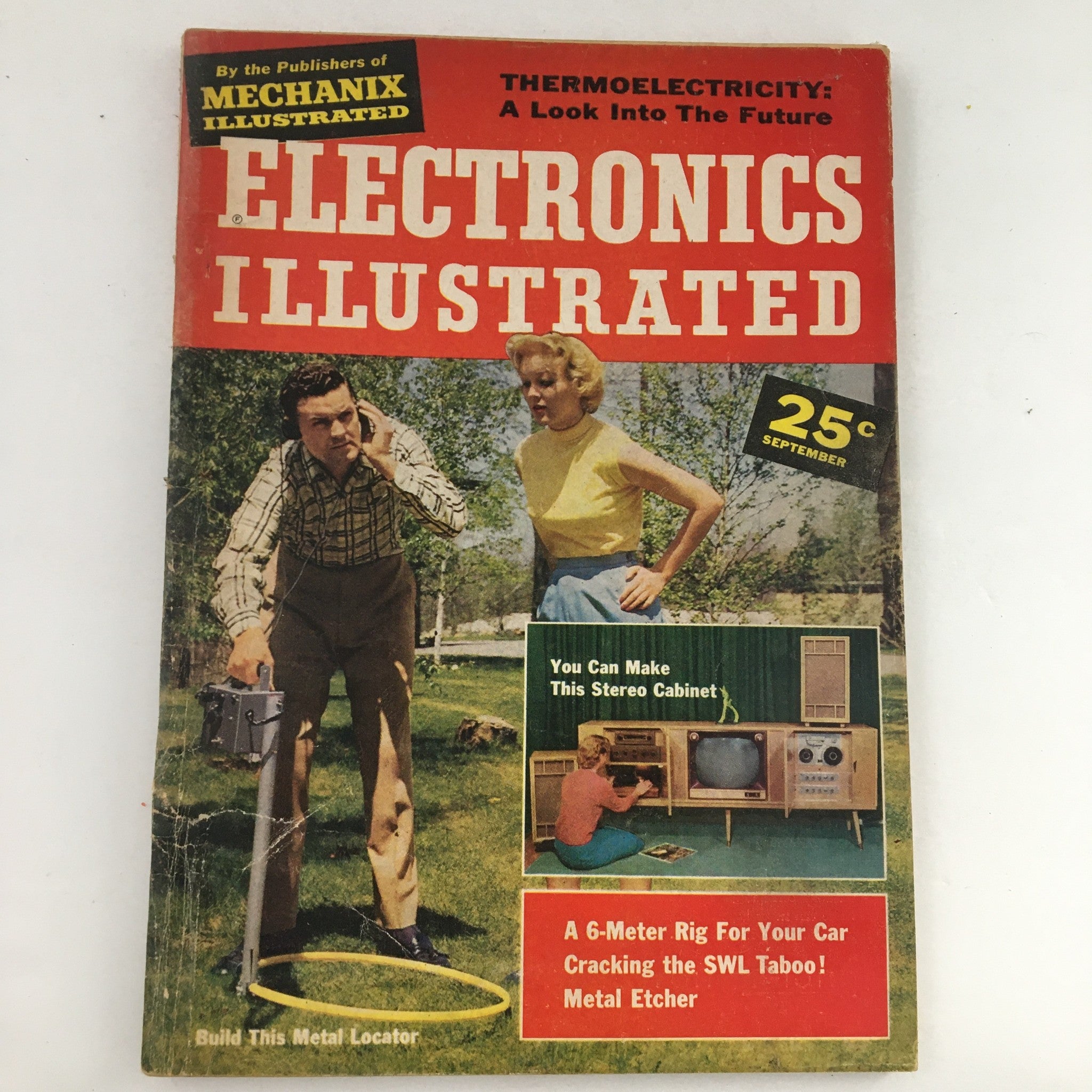 Electronics Illustrated Magazine September 1959 Build This Metal Locator Feature