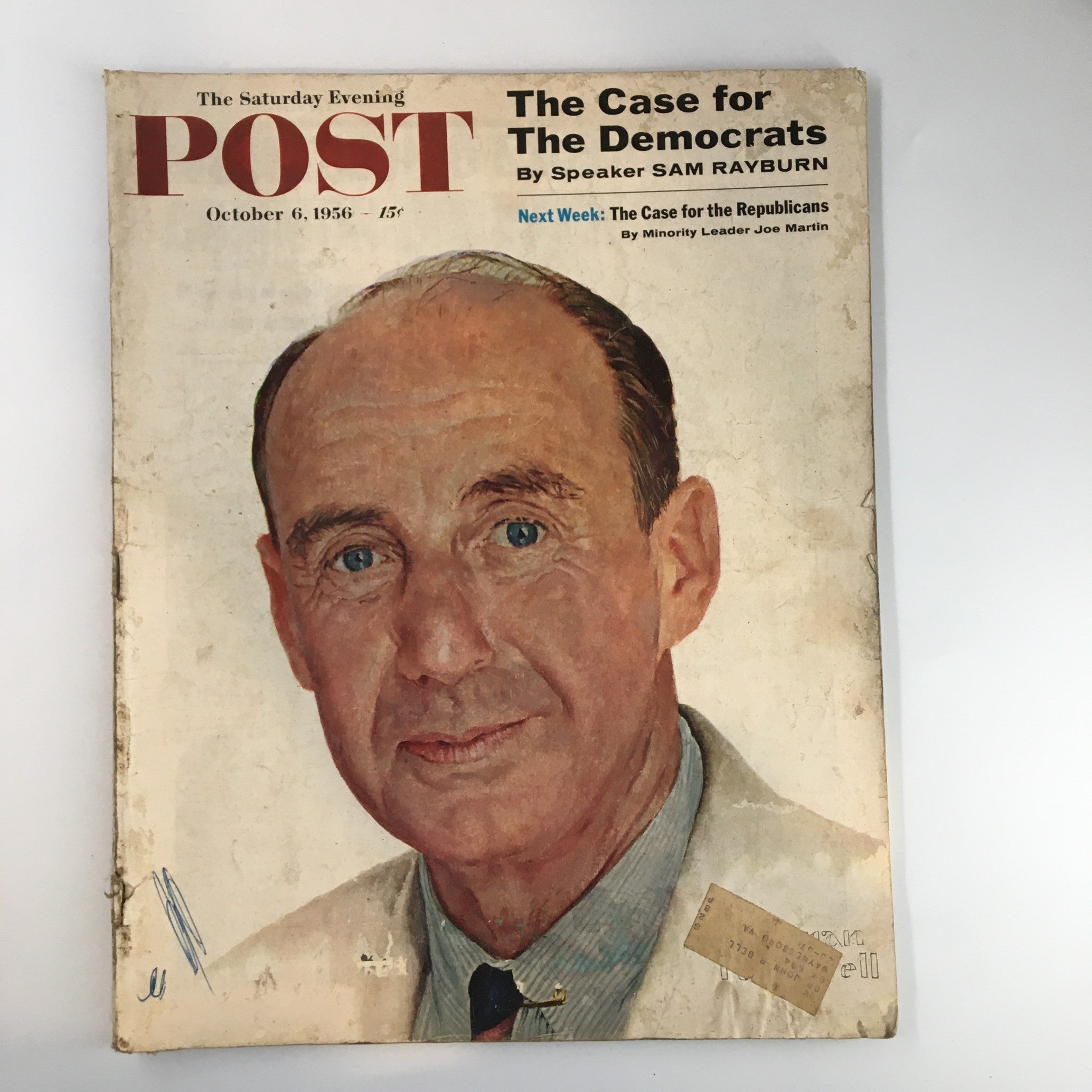 The Saturday Evening Post October 6 1956 The Case for The Democrats