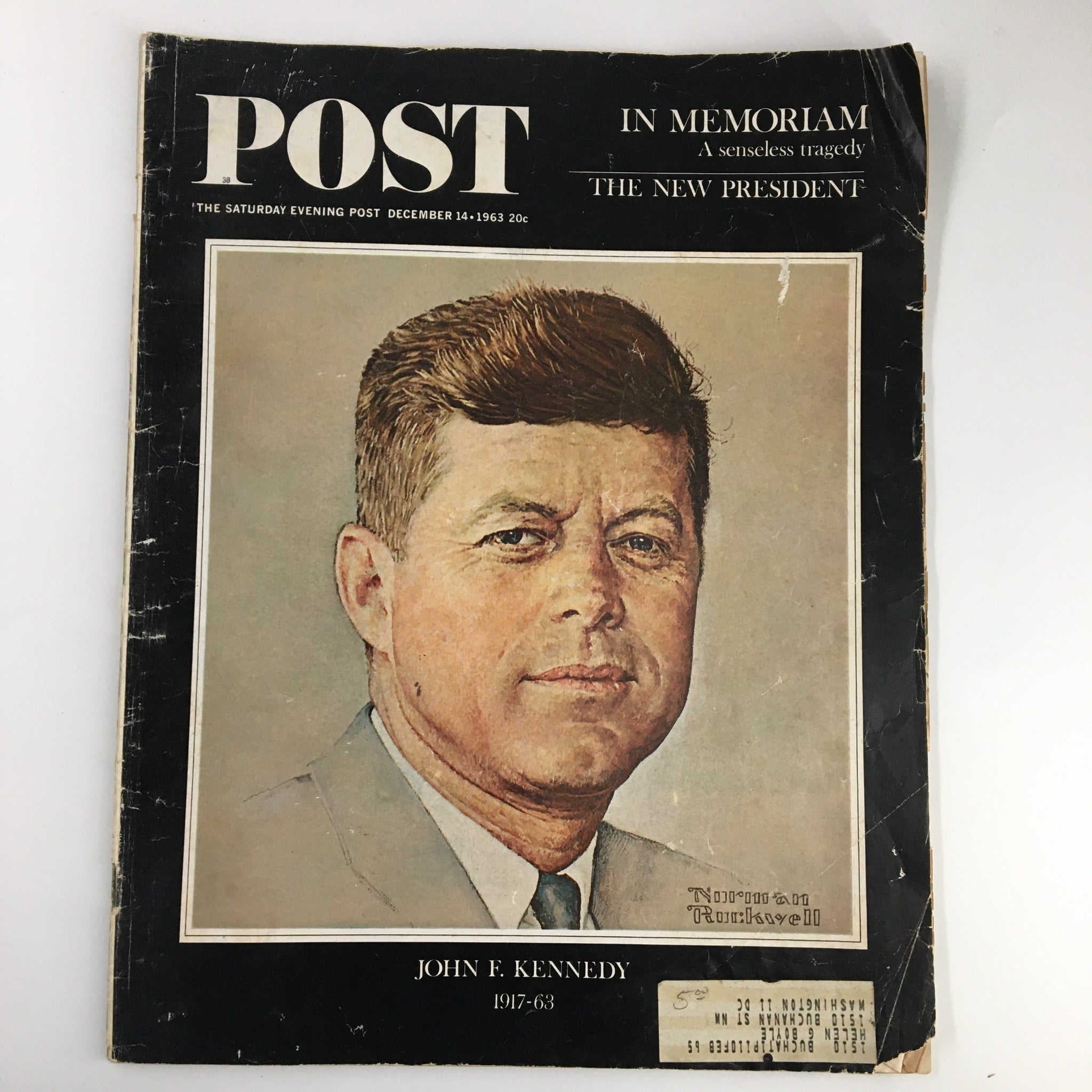 The Saturday Evening Post December 14 1963 In Memoriam John F. Kennedy 1917-1963