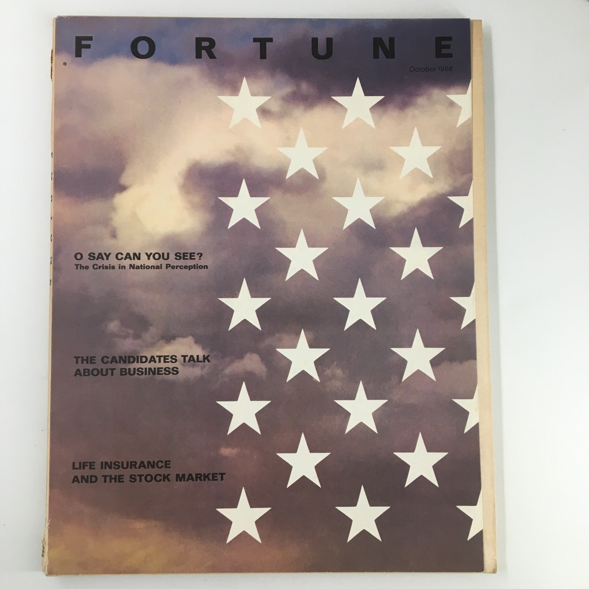 VTG Fortune Magazine October 1968 The Candidates Talk About Business No Label