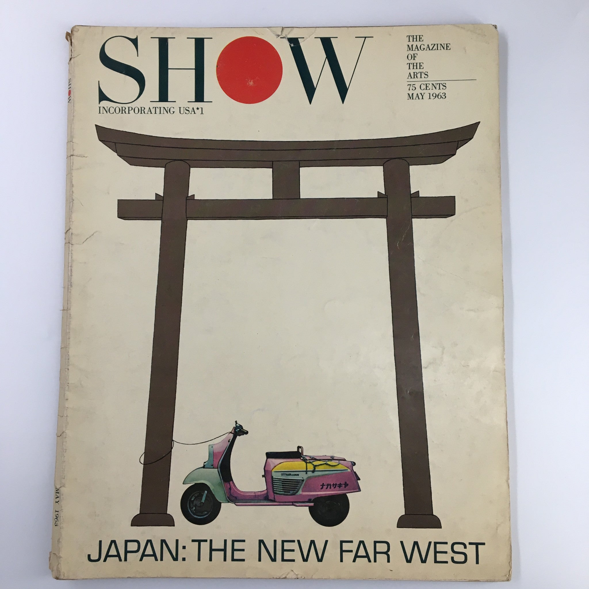 VTG Show Magazine May 1963 Japan The New Far West Motorcycle Drawing No Label