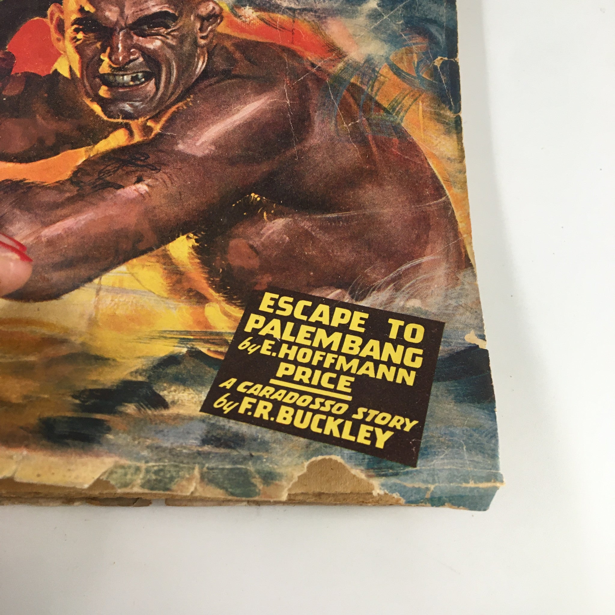 VTG Adventure Magazine April 1947 Escape to Palembang by E. H. Price No Label