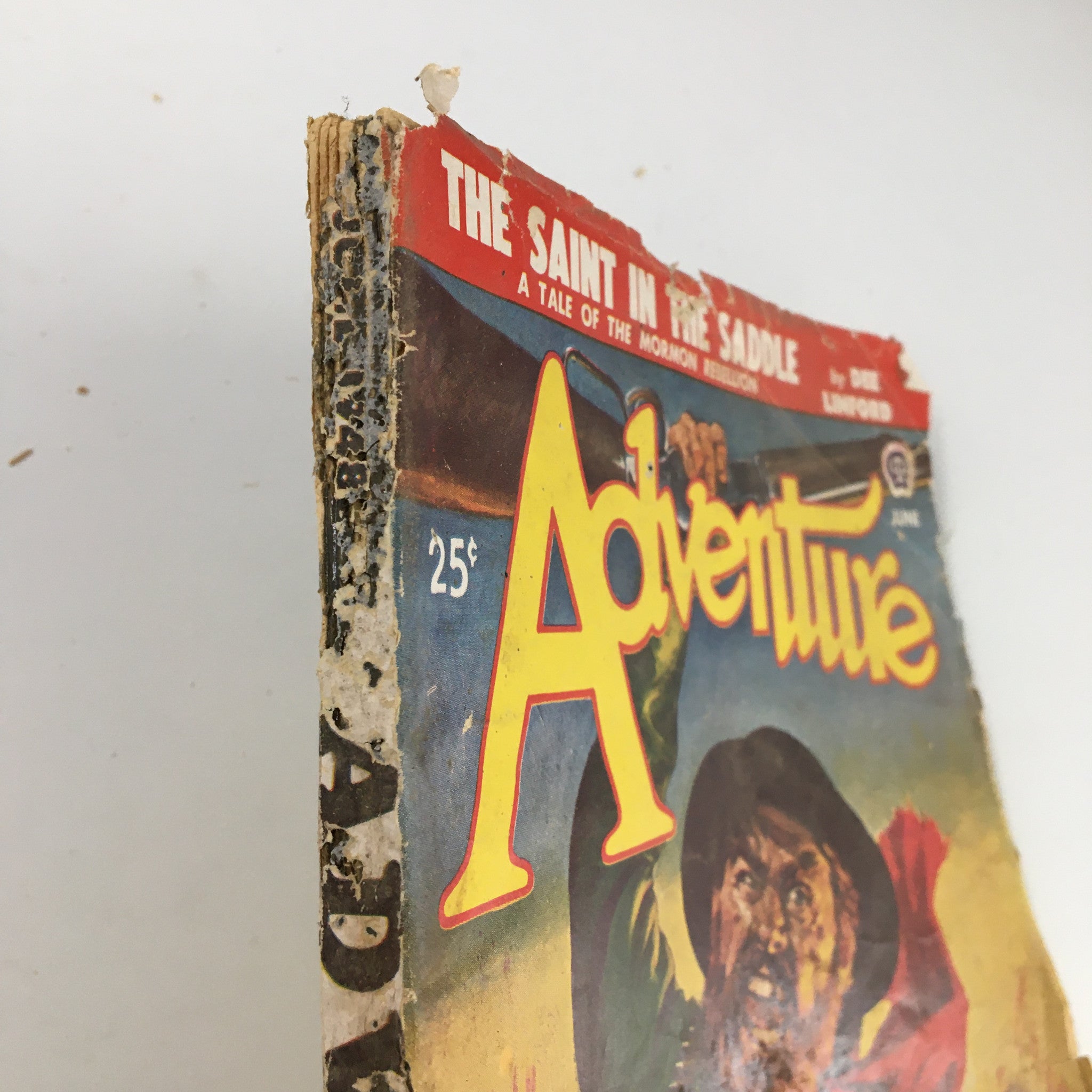 VTG Adventure Magazine June 1948 Jackal Song Complete Novelette No Label