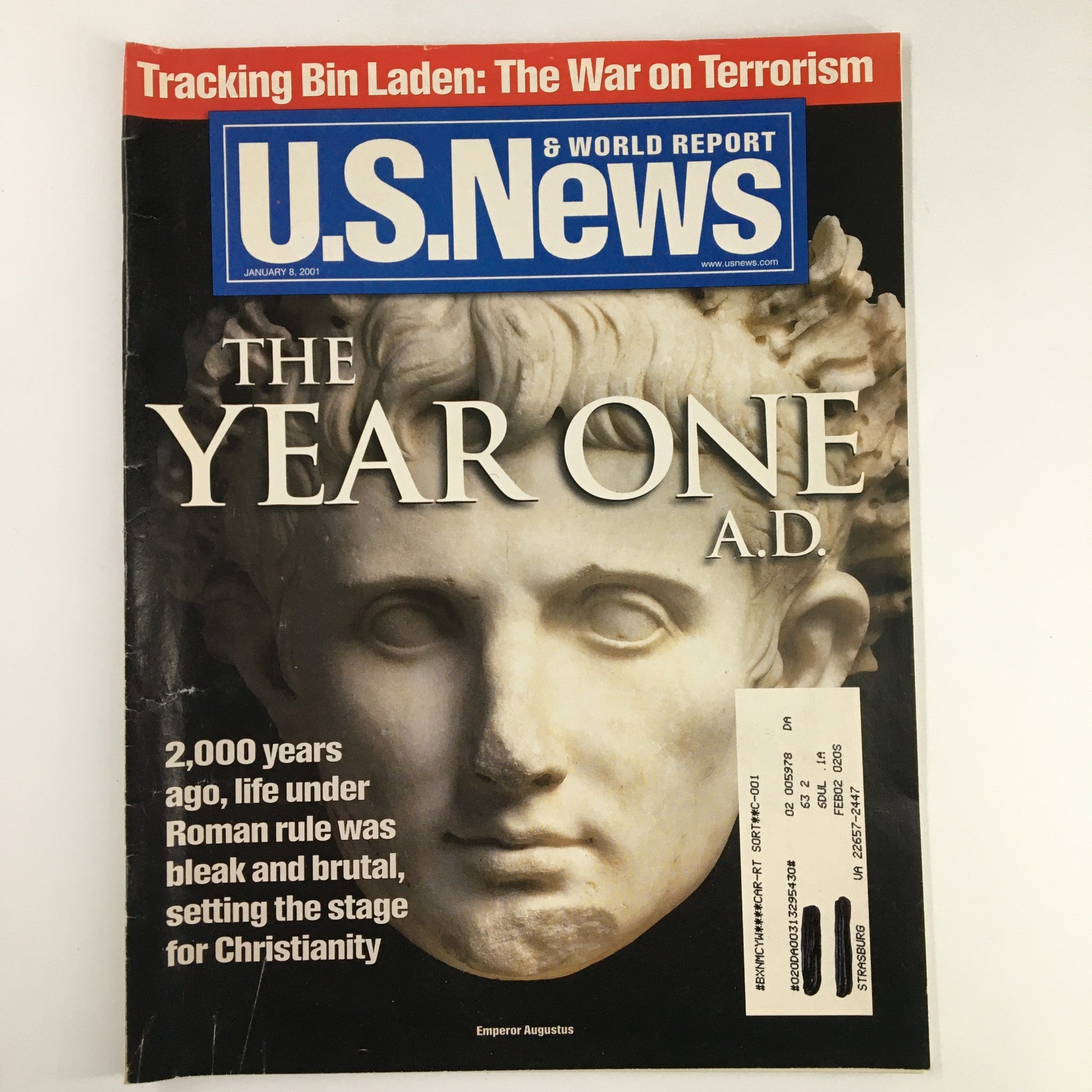 US News & World Report Magazine January 8 2001 Tracking Bin Laden on Terrorism