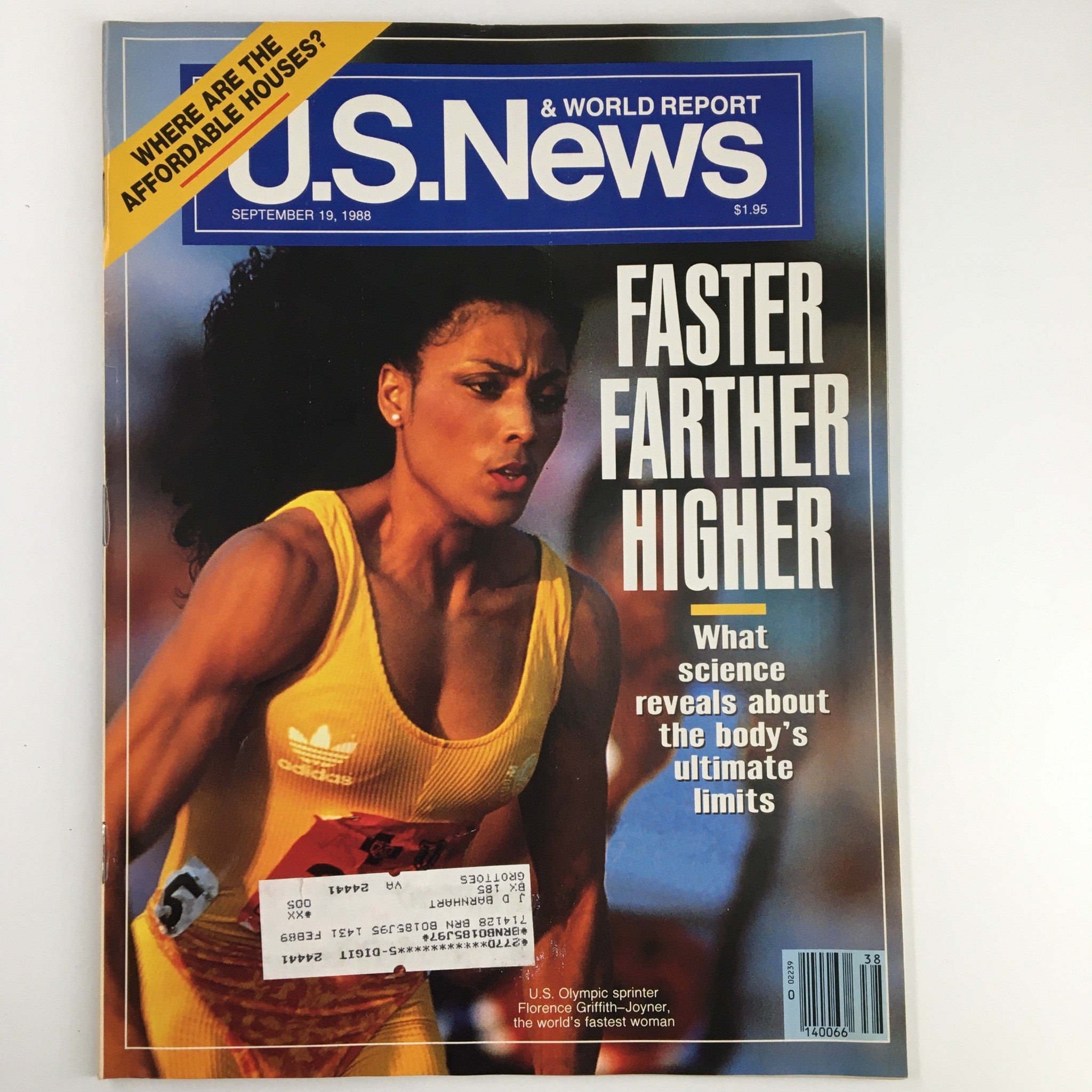 US News & World Report Magazine September 19 1988 Florence Griffin-Joyner