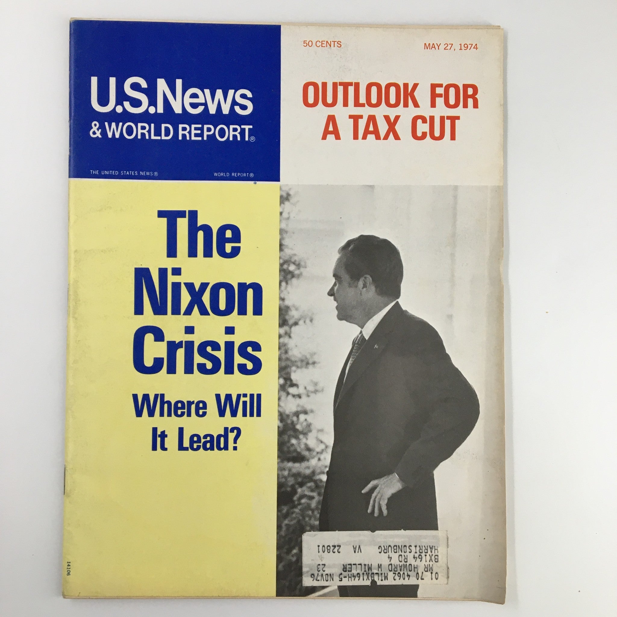 US News & World Report Magazine May 27 1974 The Richard Nixon Crisis