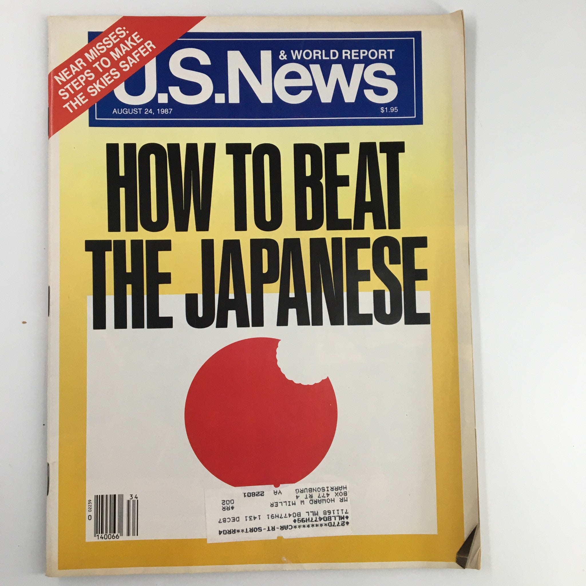 US News & World Report Magazine August 24 1987 How to Beat The Japanese