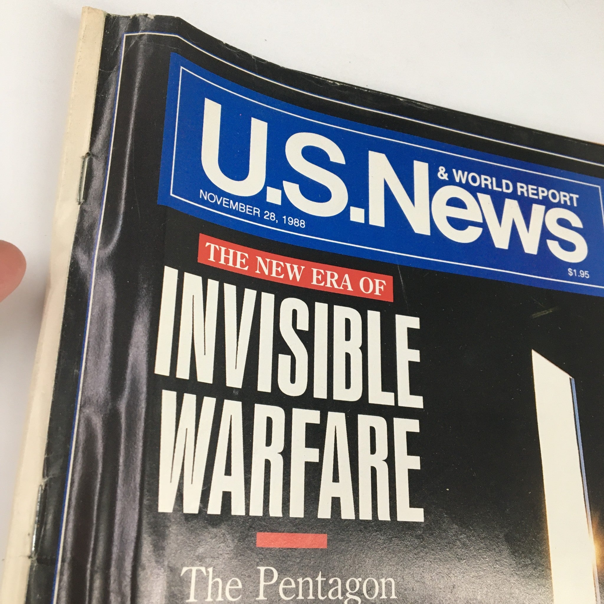 US News & World Report Magazine November 24 1988 The Era of Invisible Warfare