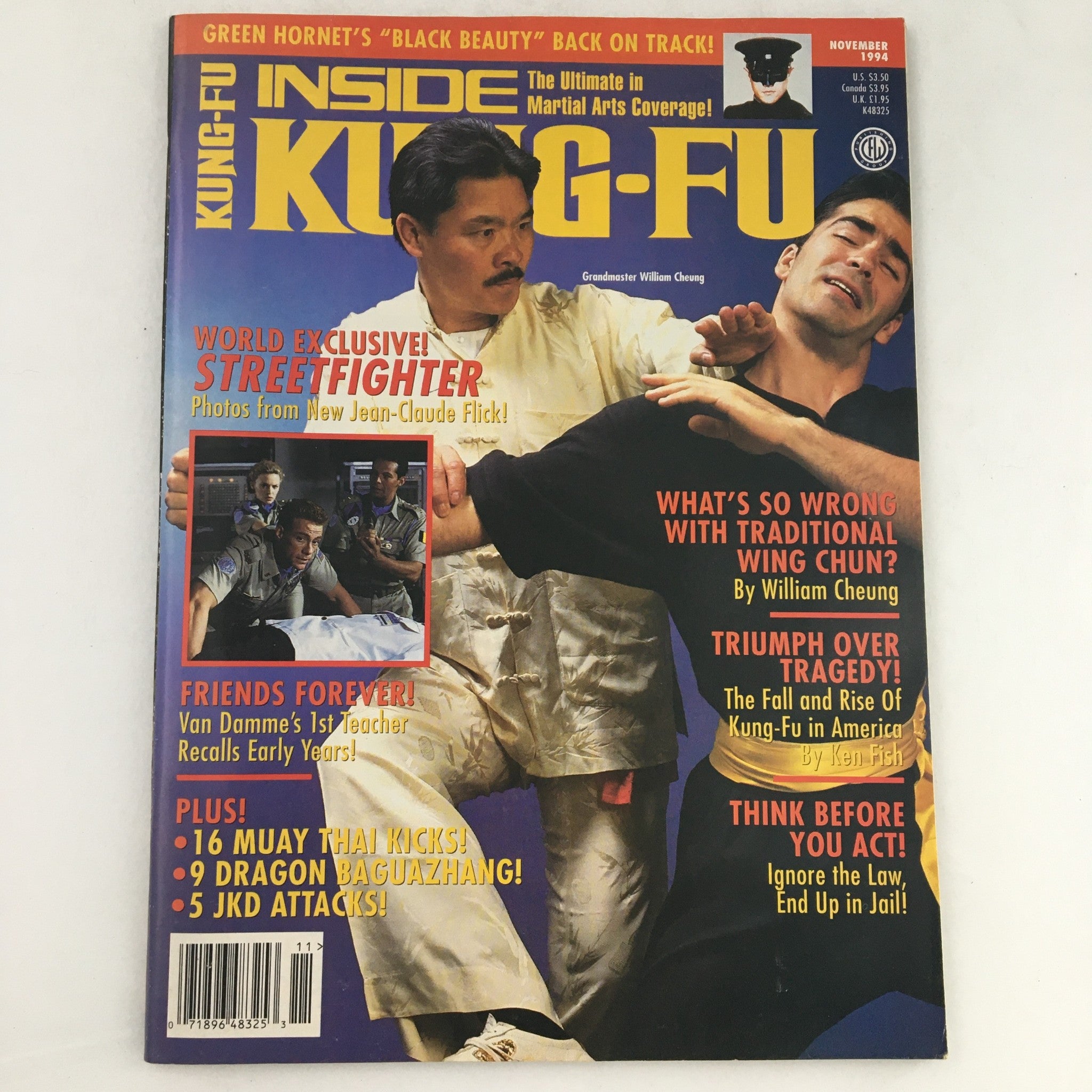 Inside Kung-Fu Magazine November 1994 Vol 21 #11 Grandmaster William Cheung