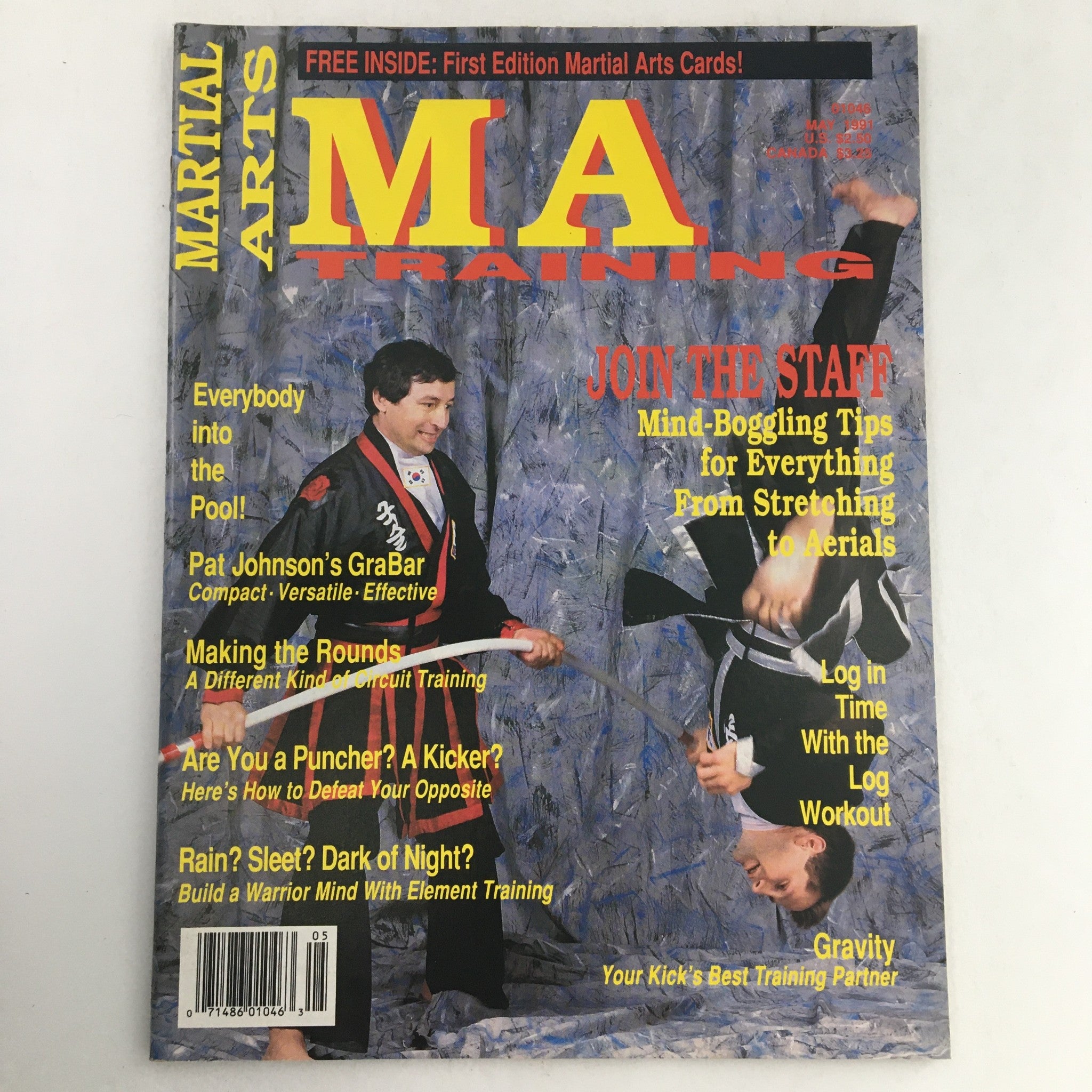 Martial Arts Training Magazine May 1991 Vol 18 #3 American Master Barry Harmon