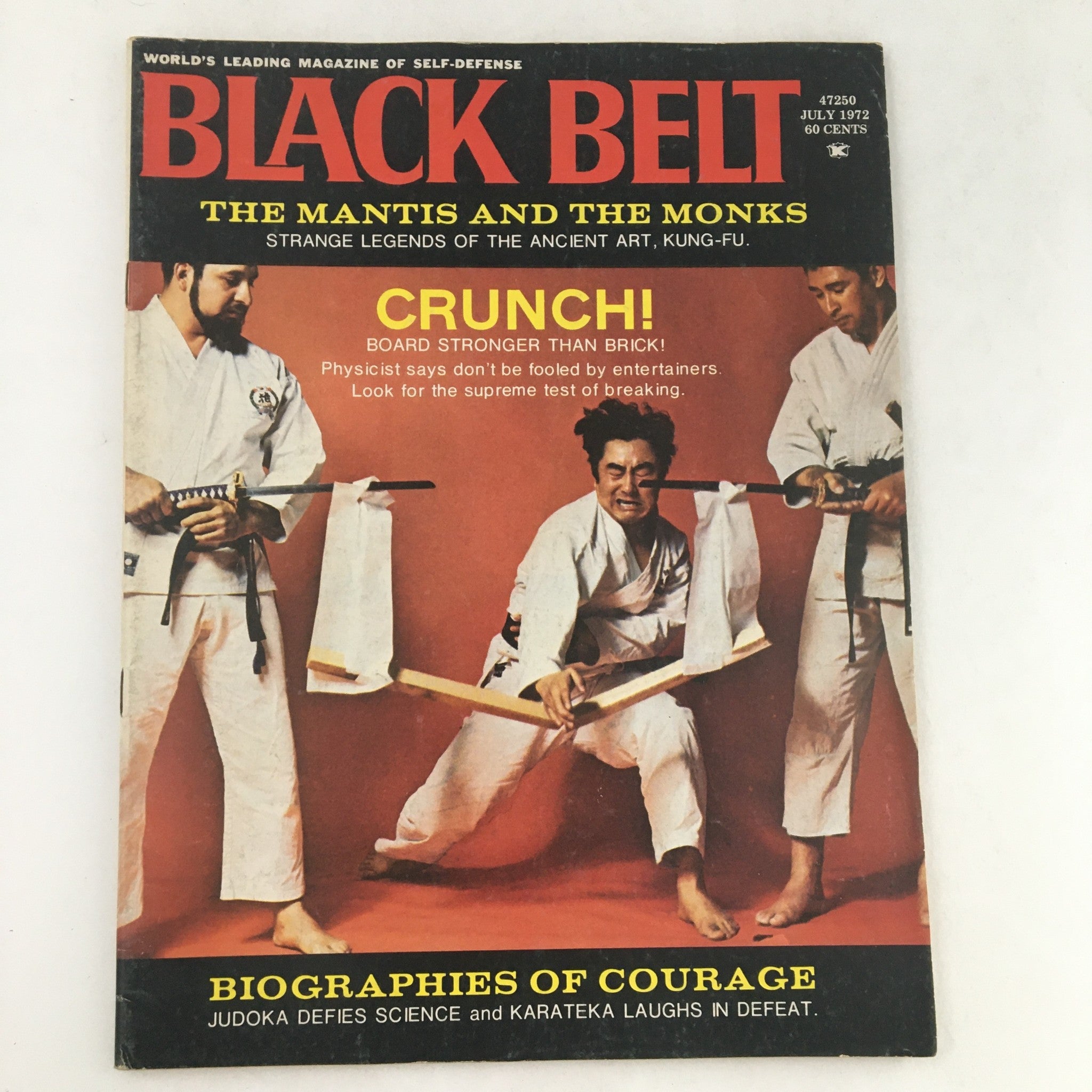 Black Belt Magazine July 1972 Vol 10 #7 Joo Sang Lee Hapkido, Wha-Rang-Do Karate