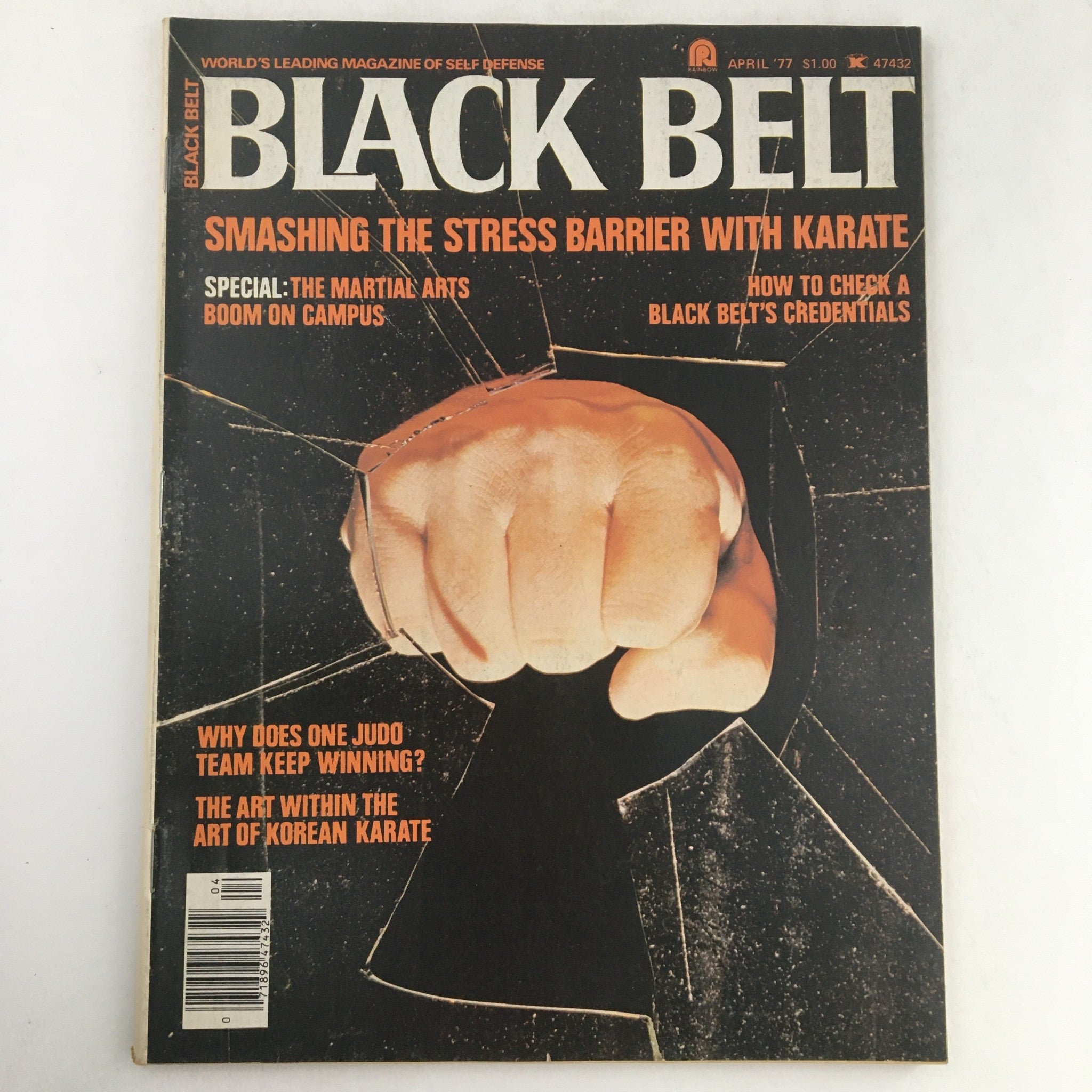 Black Belt Magazine April 1977 Vol 15 #4 The Martial Arts Boom on Campus