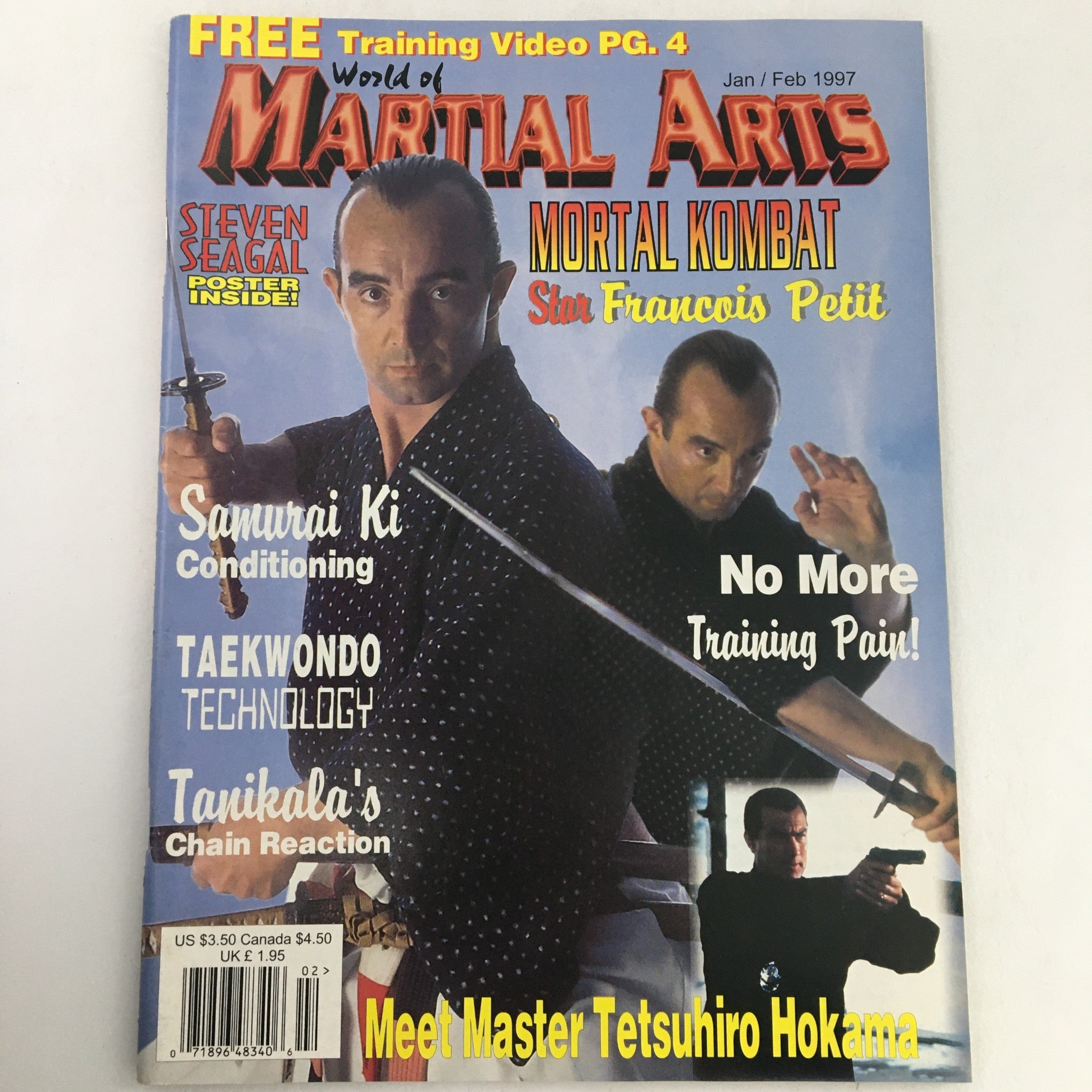 World of Martial Arts Magazine January-February 1997 Francois Petit Samurai Ki