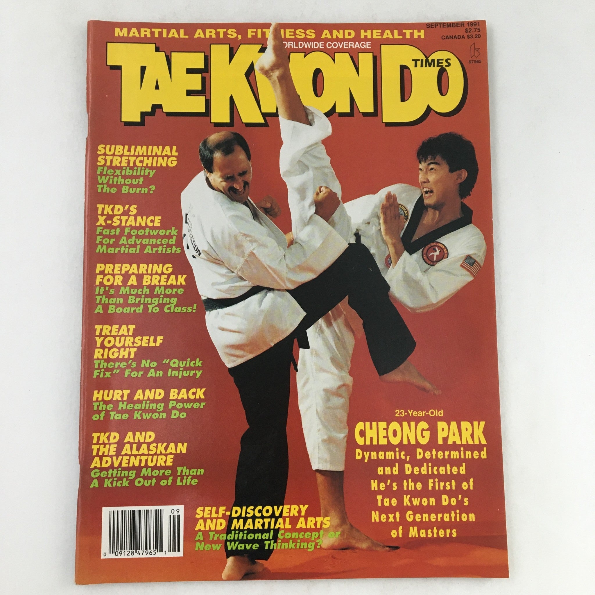 TaeKwonDo Times Magazine Vol 11 #6 September 1991 TKD's Next Cheong Park Feature