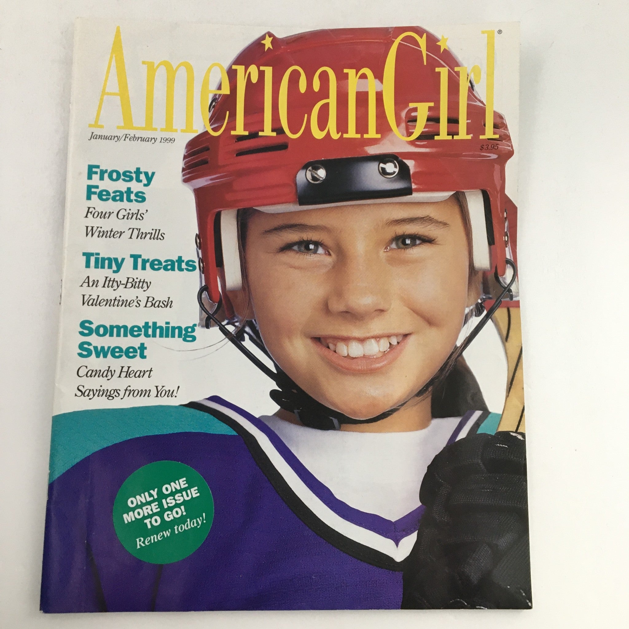 American Girl Magazine January-February 1999 Frosty Feats & Tiny Treat Valentine