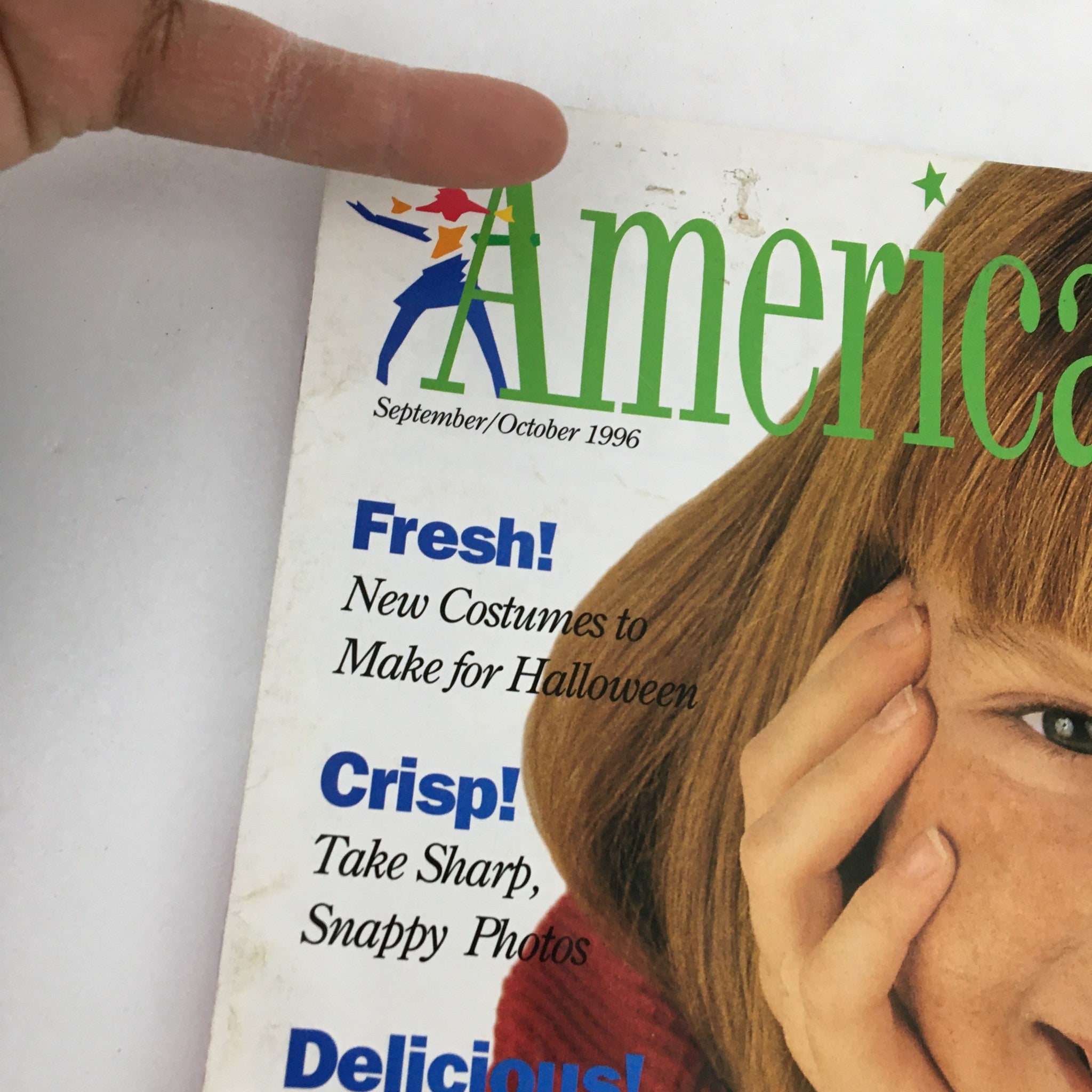 American Girl Magazine September-October 1996 Delicious Super School Lunches