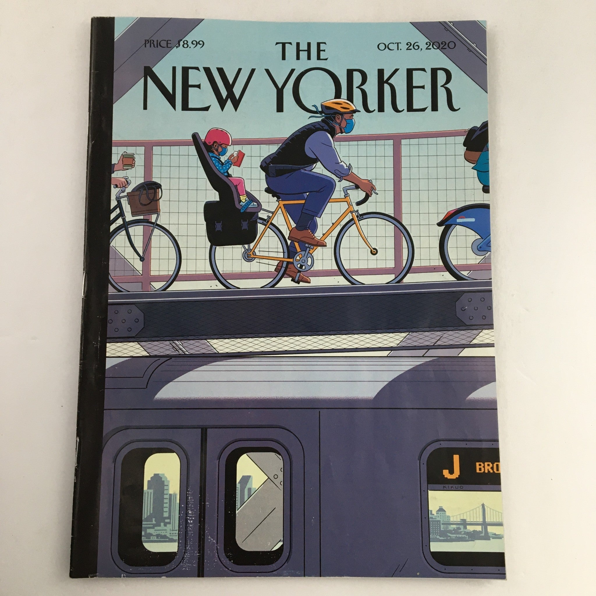 The New Yorker October 26 2020 Full Magazine Theme Cover R. Kikou Johnson, VG