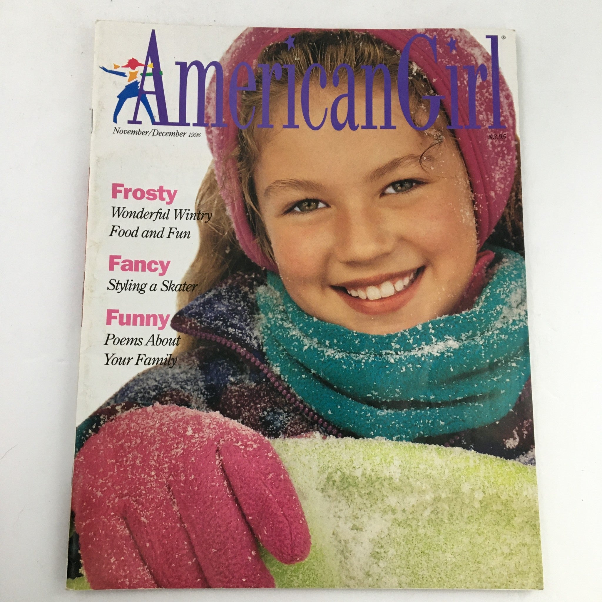 American Girl Magazine November-December 1996 Funny Poems About Your Family, VG