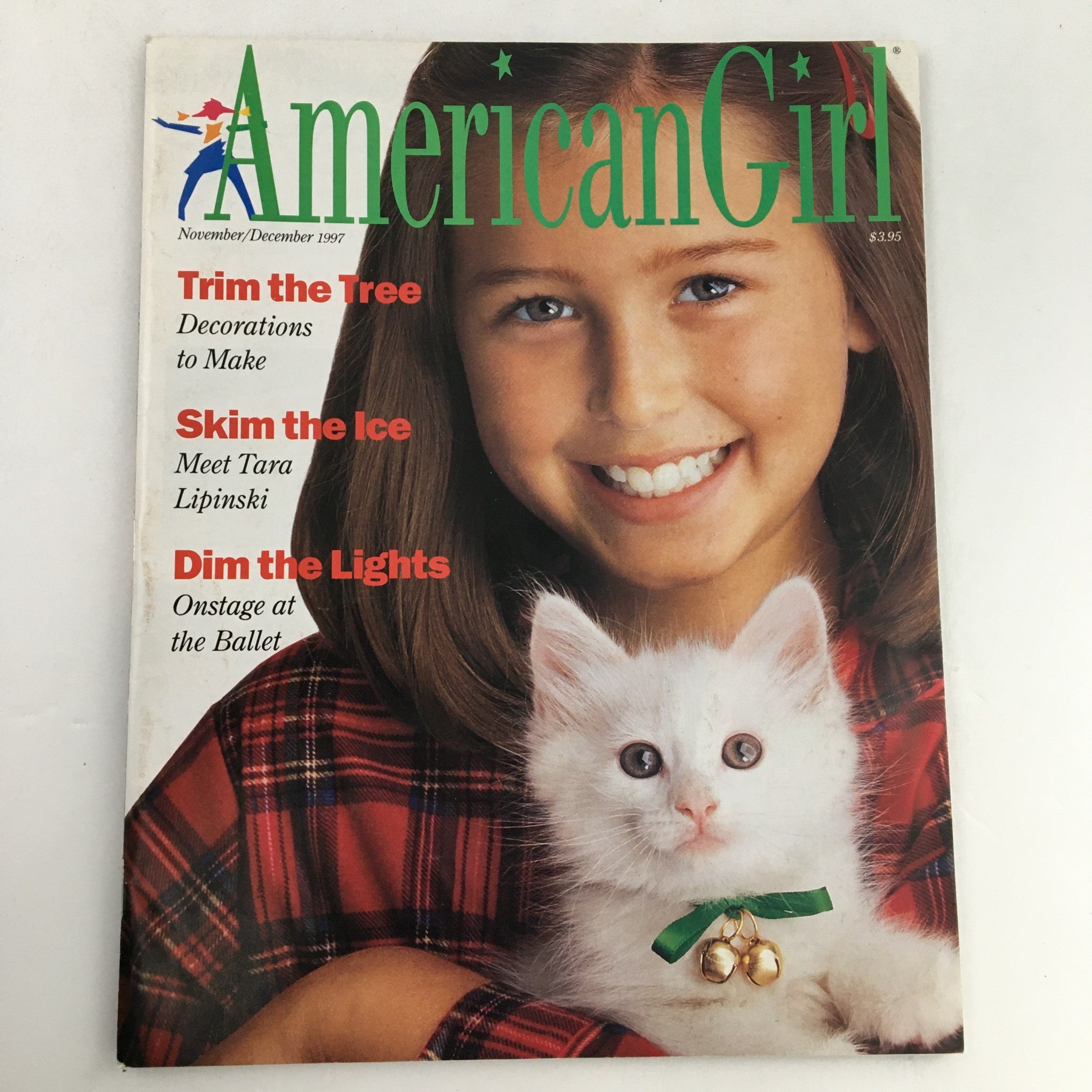 American Girl Magazine November-December 1997 Skim The Ice Meet Tara Lipinski VG