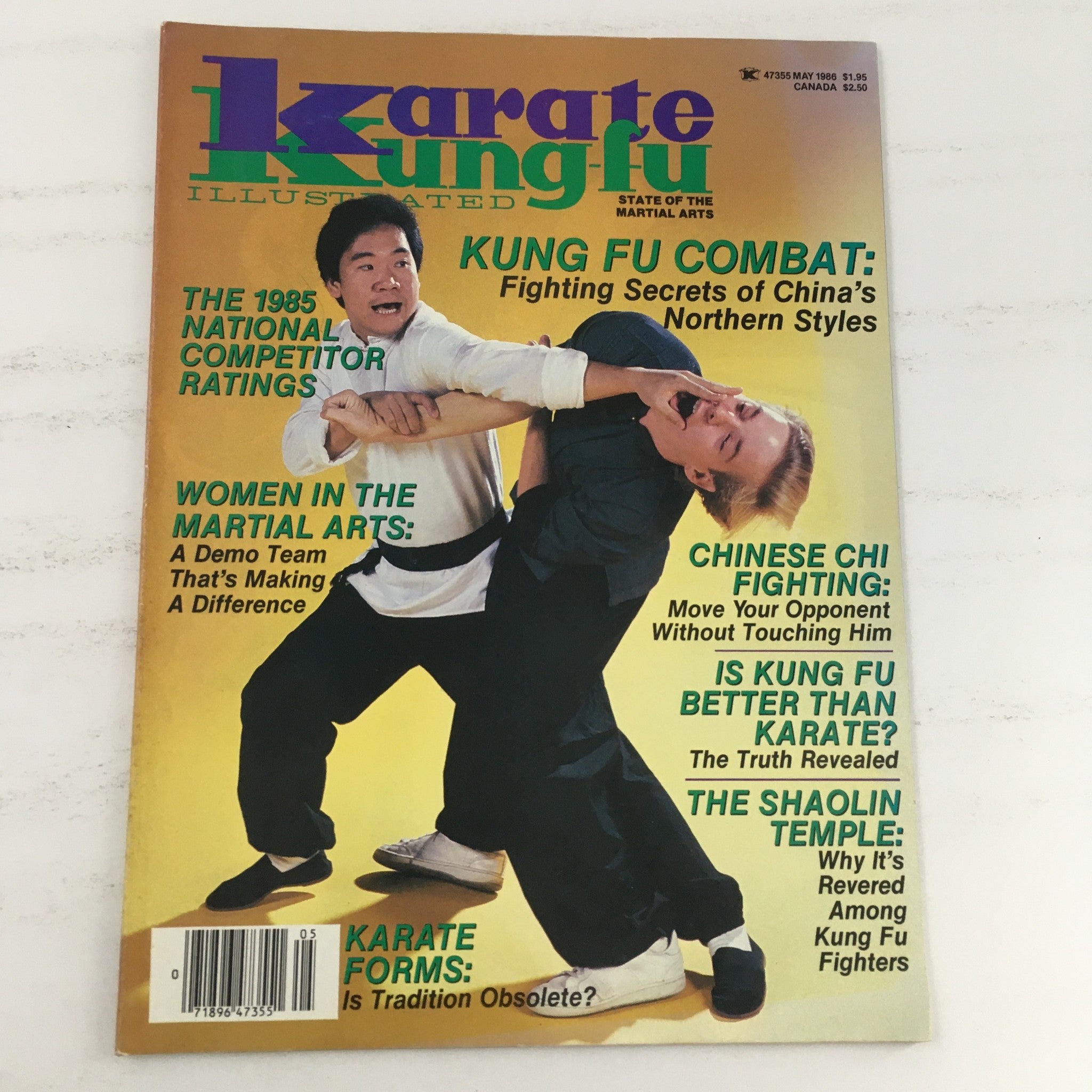 Karate Kung-Fu Illustrated Magazine May 1986 Vol 17 #5 Practitioner Jason Tsou