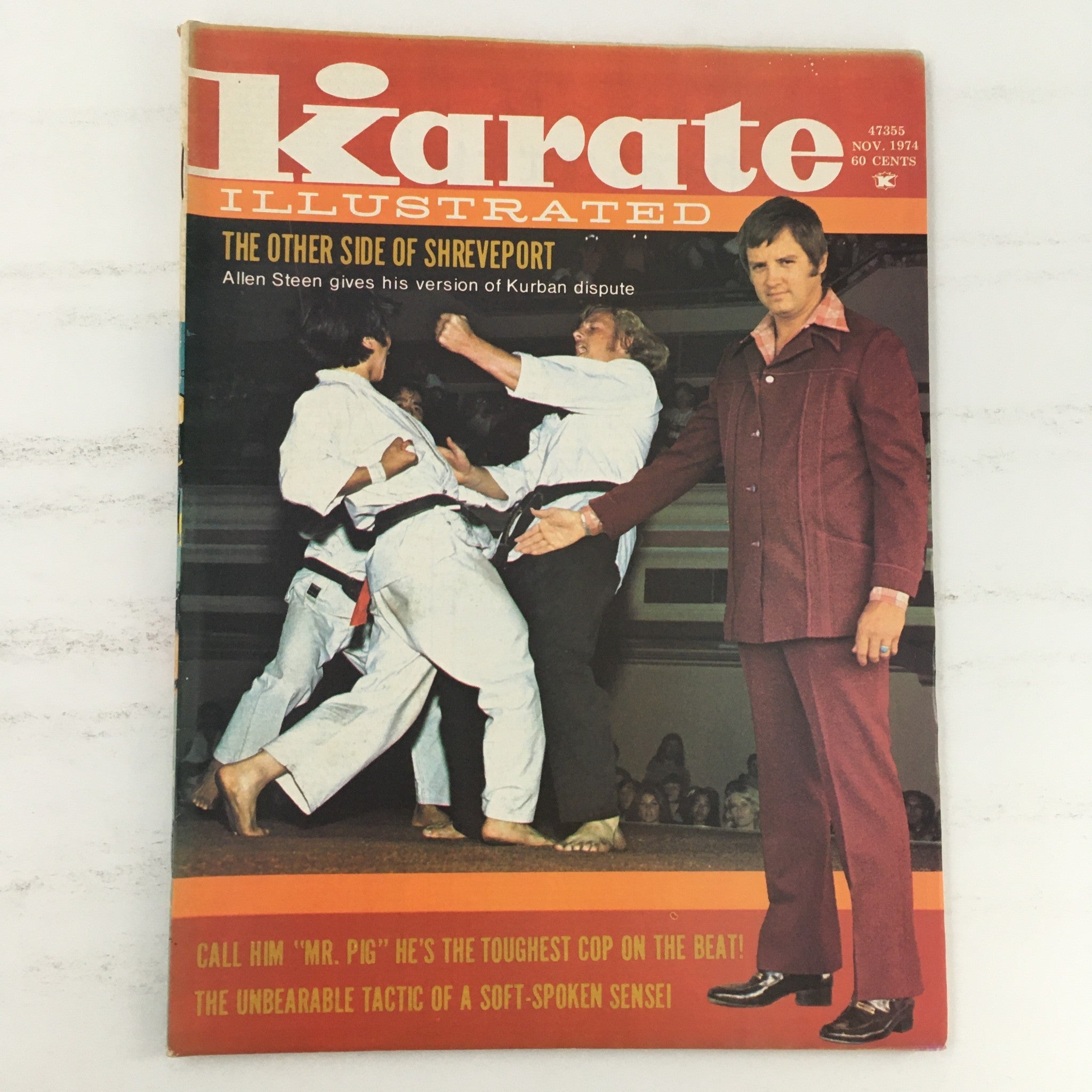 Karate Illustrated Magazine November 1974 Vol 5 #10 Allen Steen Kurban Dispute