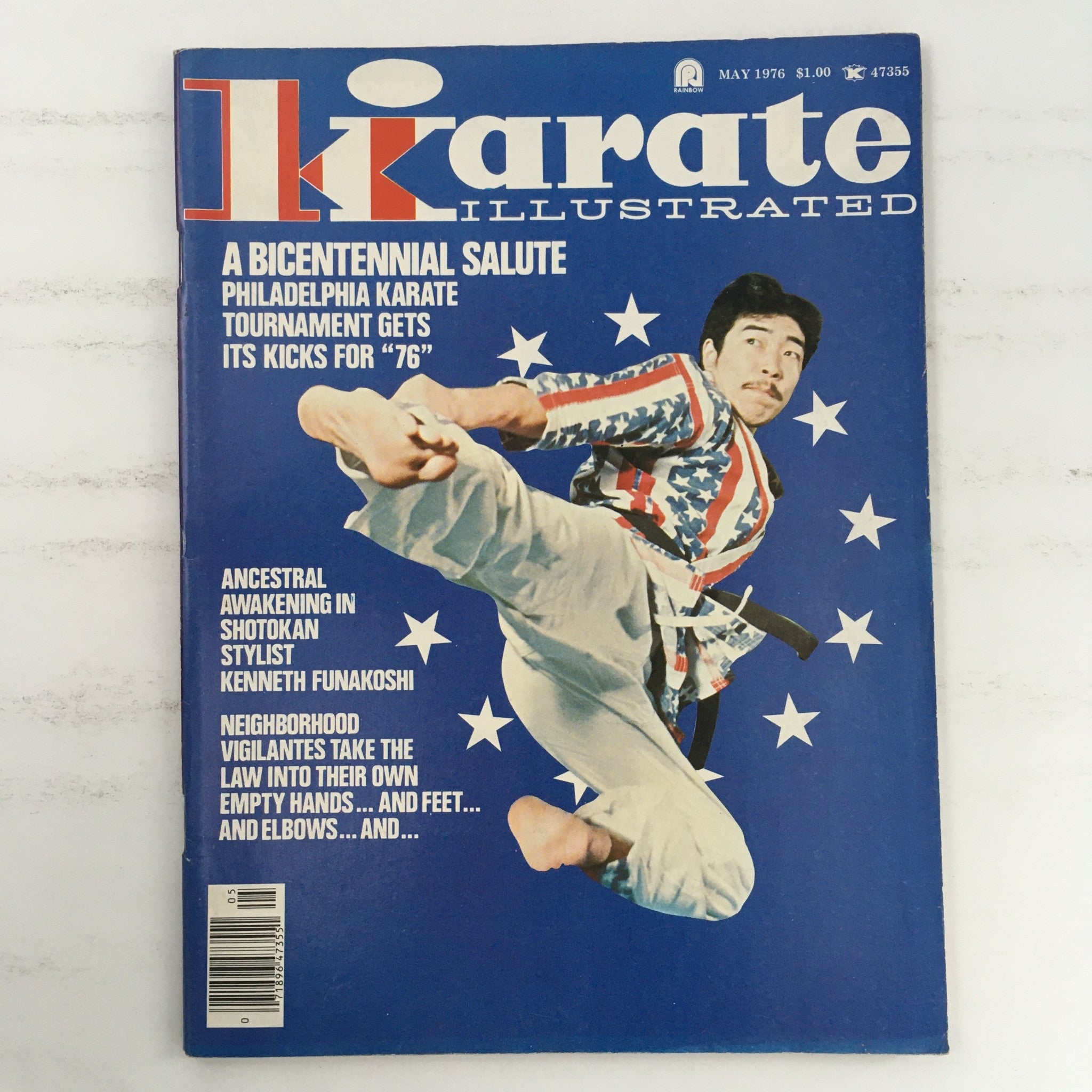 Karate Illustrated Magazine May 1976 Vol 7 #4 Makoto Ibushi & Kenneth Funakoshi