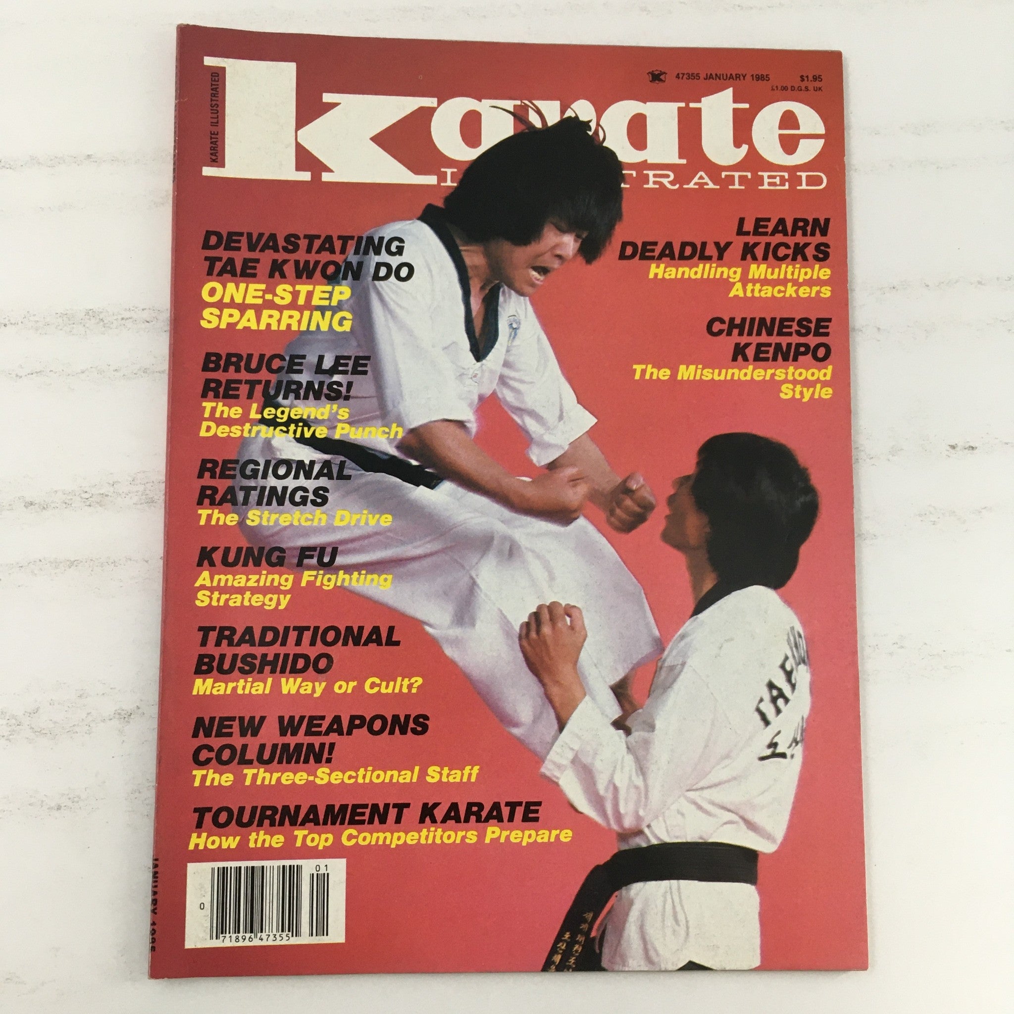 Karate Illustrated Magazine January 1985 Vol 16 #1 KAAA's Vice Pres. Yong Kim