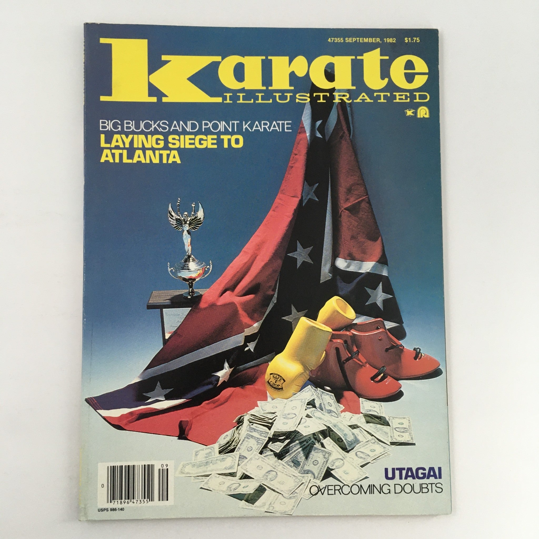 Karate Illustrated Magazine September 1982 Prize Money Feature, No Label VG