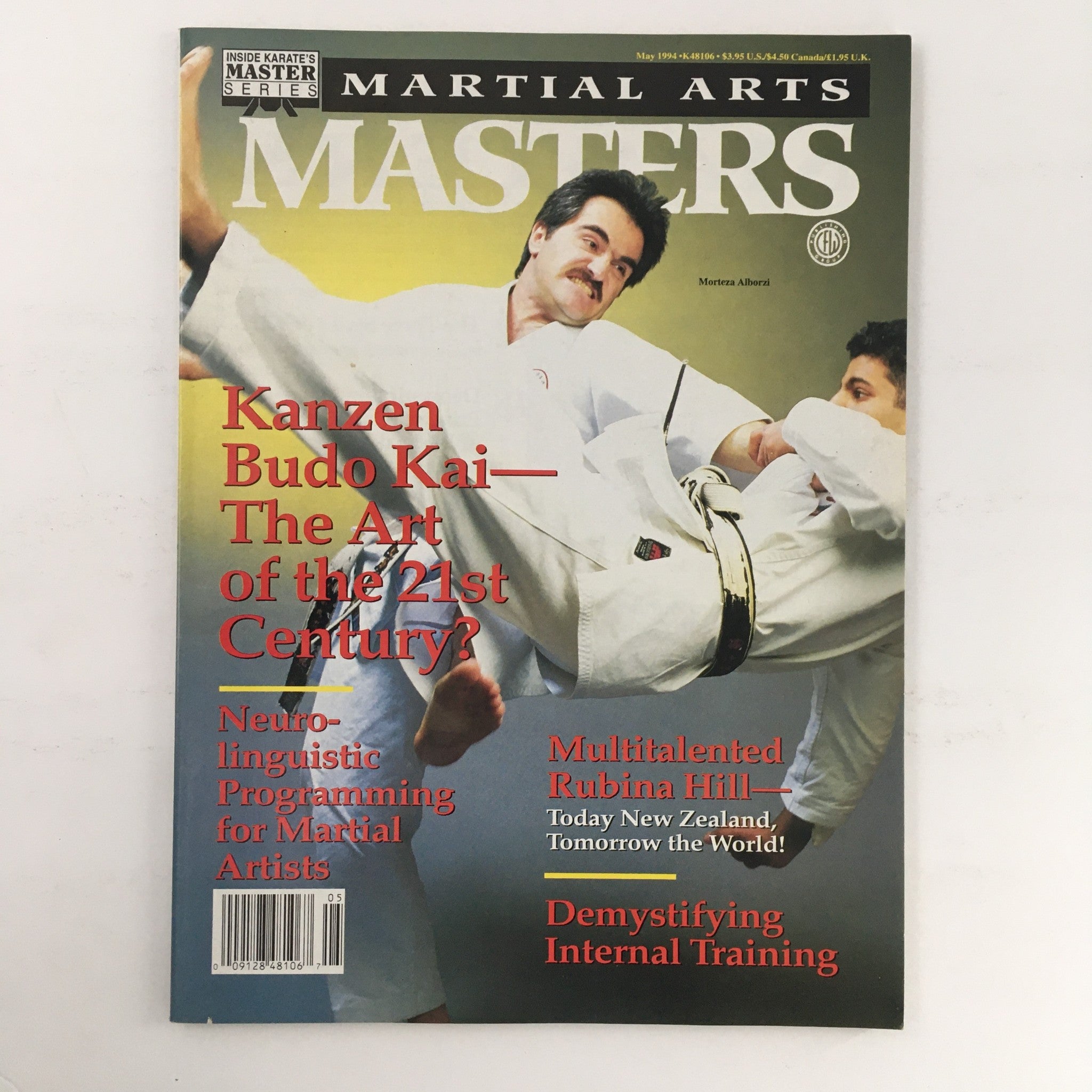 Martial Arts Masters Magazine May 1994 Vol 2 #9 Morteza Alborzi Feature, VG