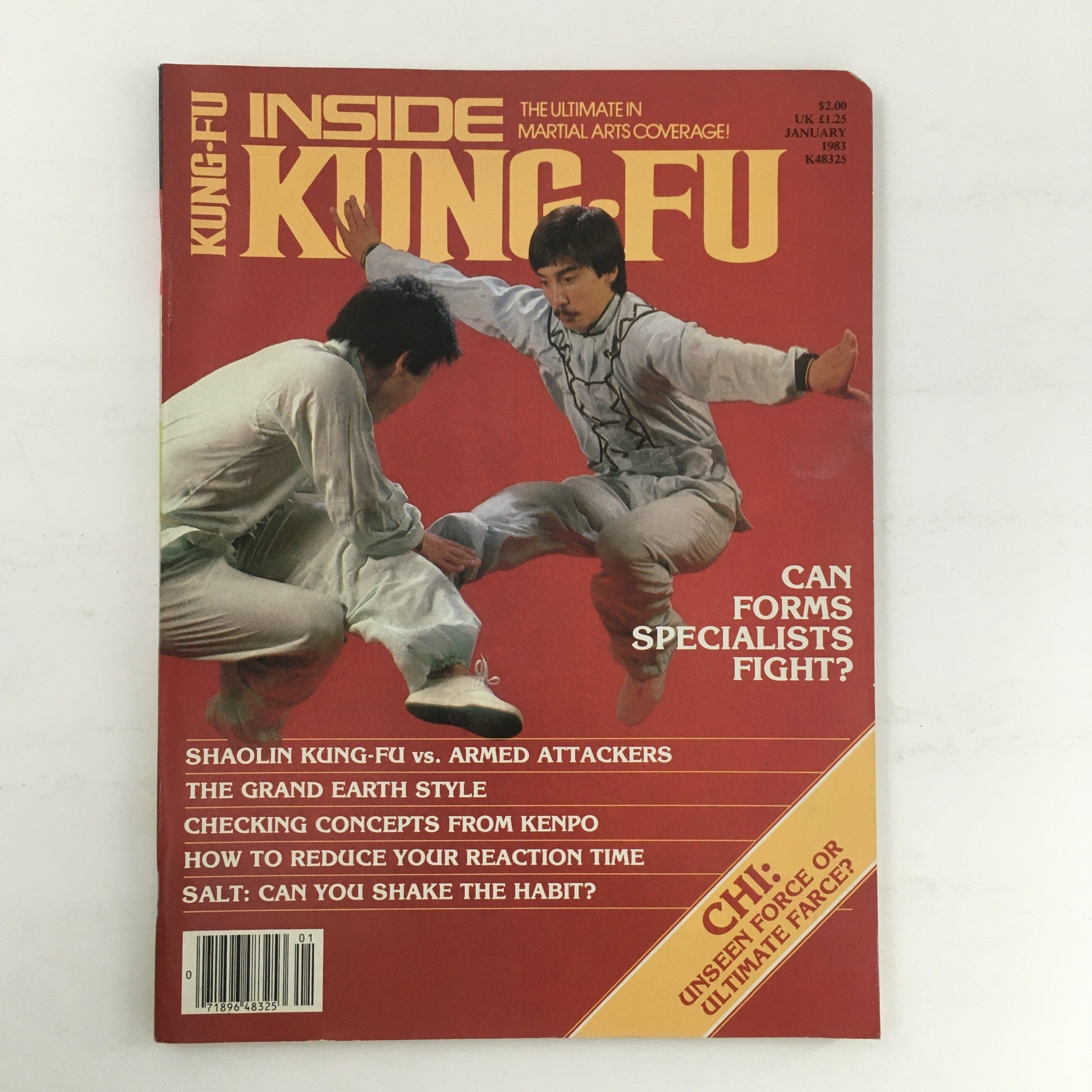 Inside Kung Fu Magazine January 1983 Vol 10 #1 Keith Hirabayashi & Roger Tung