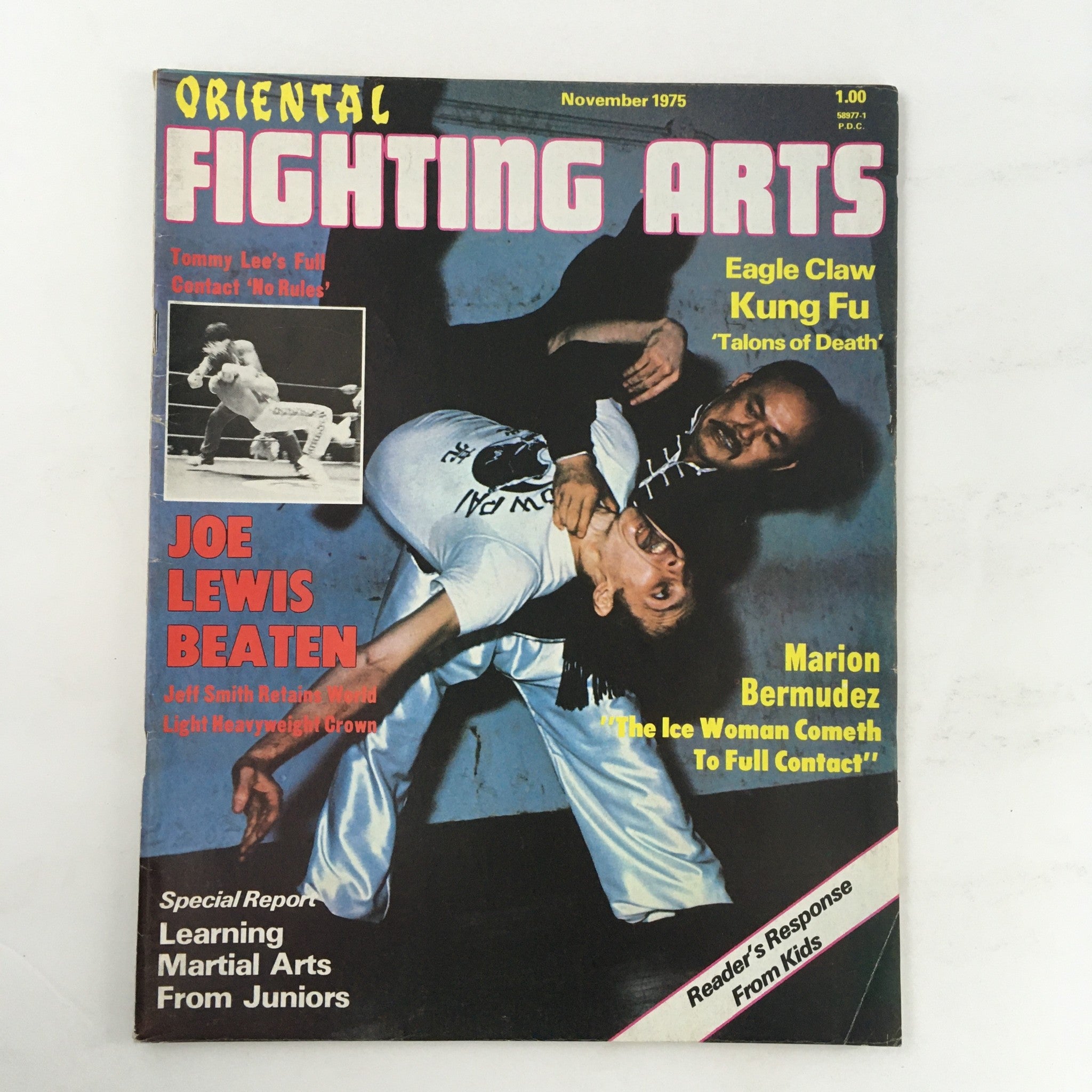 Oriental Fighting Arts Magazine November 1975 Vol 2 #4 Sifu Shum Liumg Feature