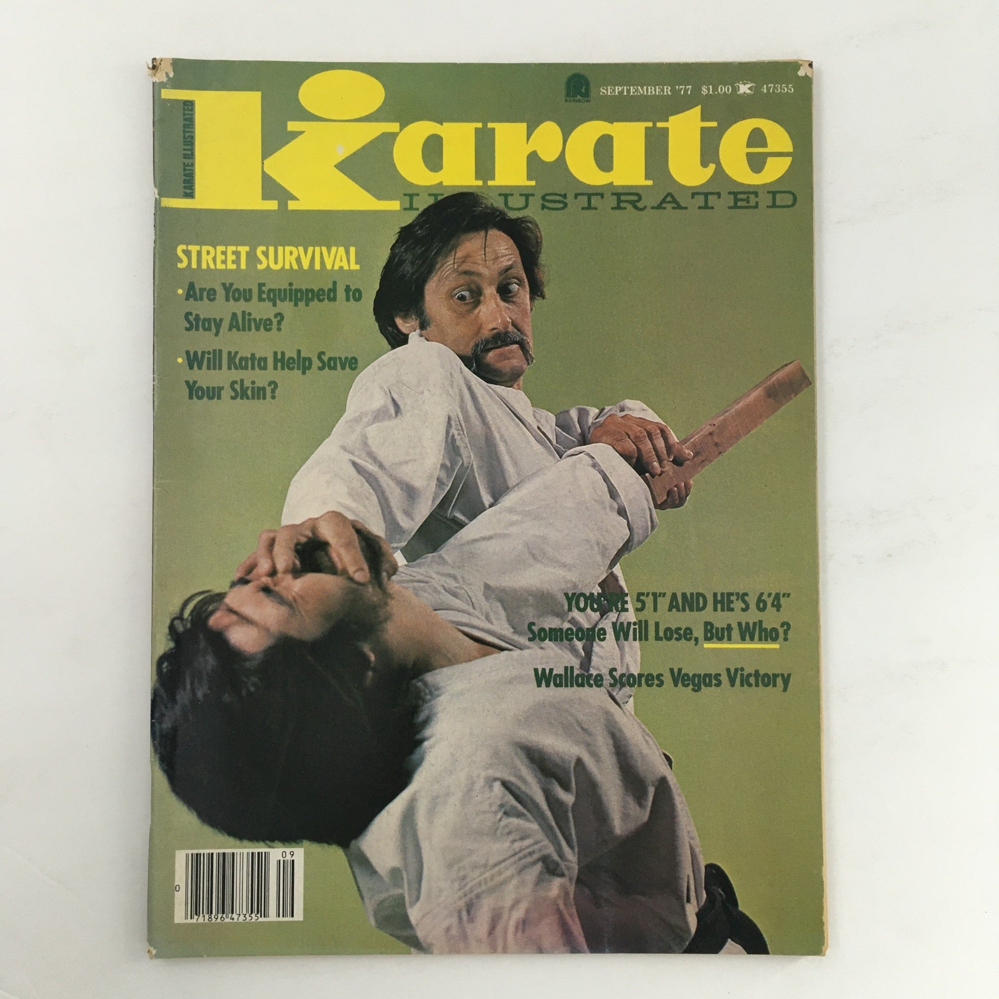 Karate Illustrated Magazine September 1977 Vol 8 #9 Dan Ivan & Doug Ivan Feature