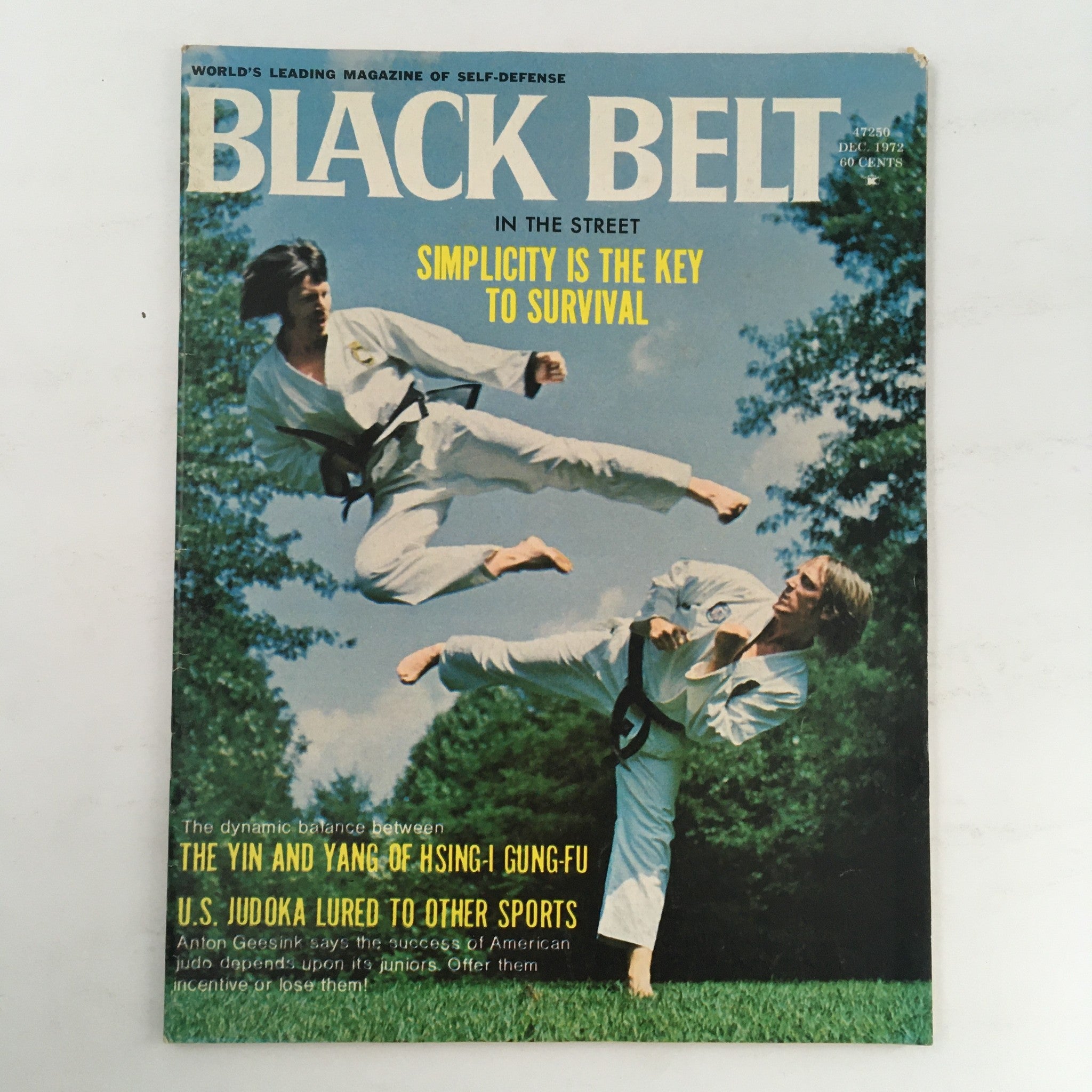 Black Belt Magazine December 1972 Vol 10 #12 Jeff Smith & John Worley Feature