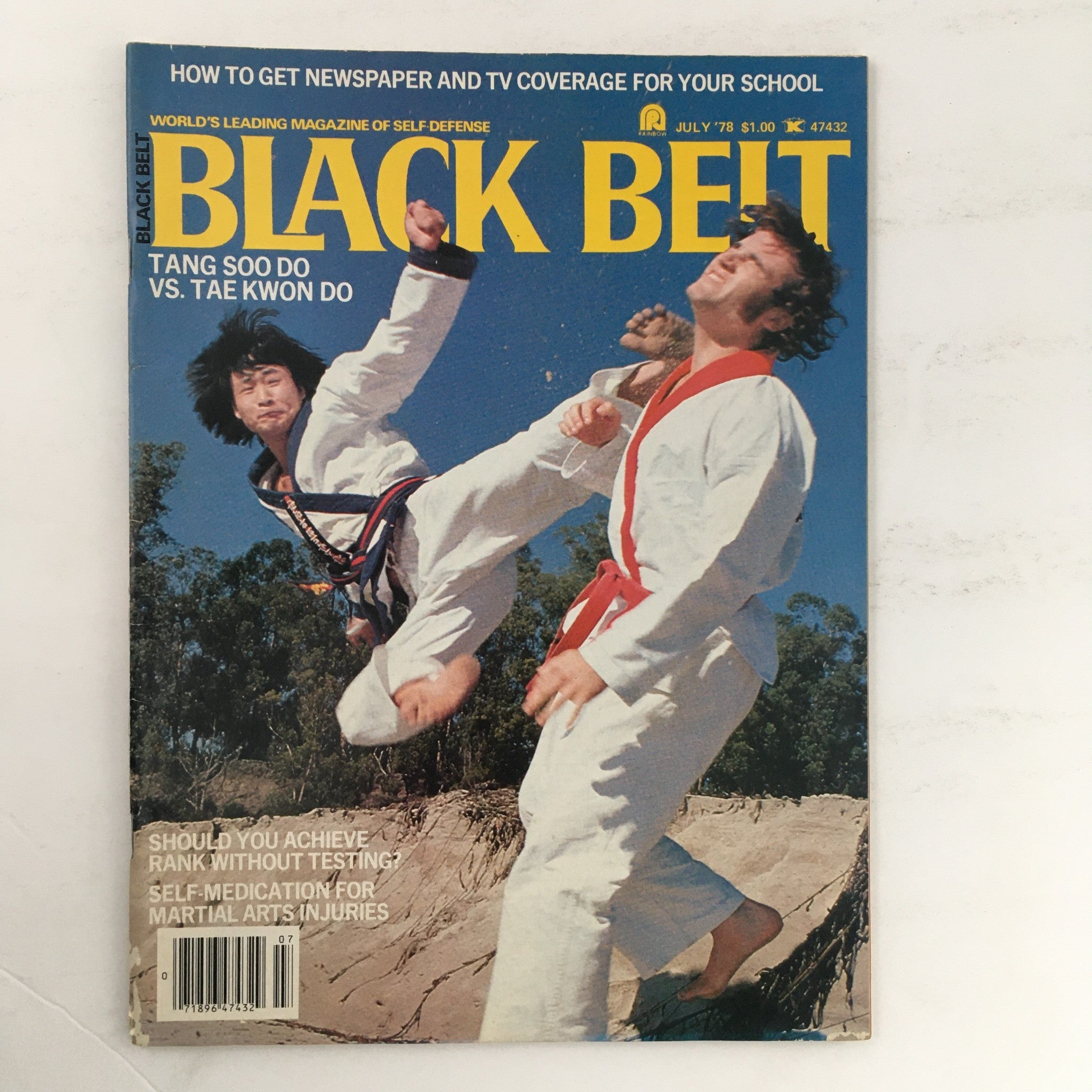 Black Belt Magazine July 1978 Vol 16 #7 Jeong Sook Lee & Jeff Scott Feature