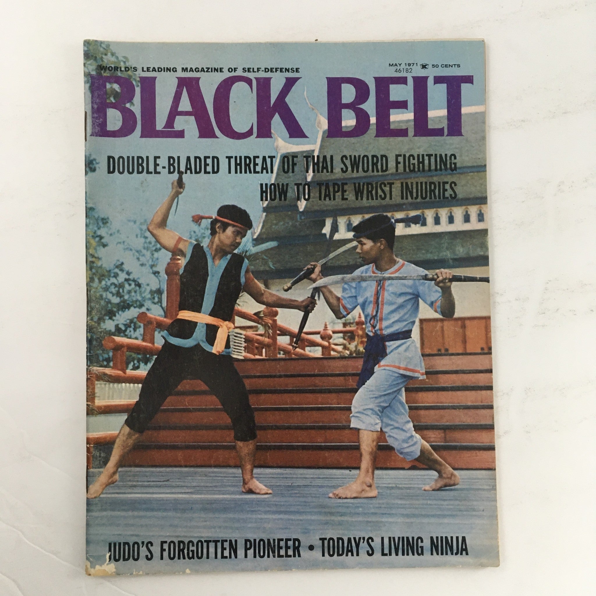 Black Belt Magazine May 1971 Vol 9 #5 Krabi Krabong Thai Sword Fighting Feature