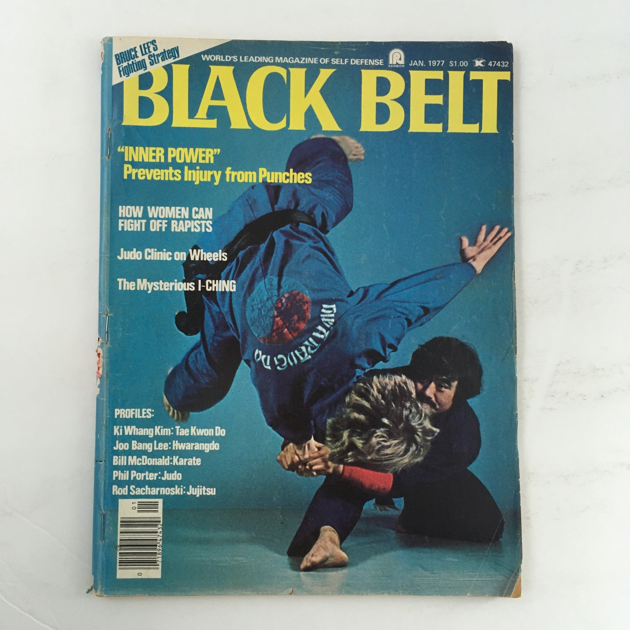 Black Belt Magazine January 1977 Vol 15 #1 Joo Bang Lee & Joo Bang Lee Feature