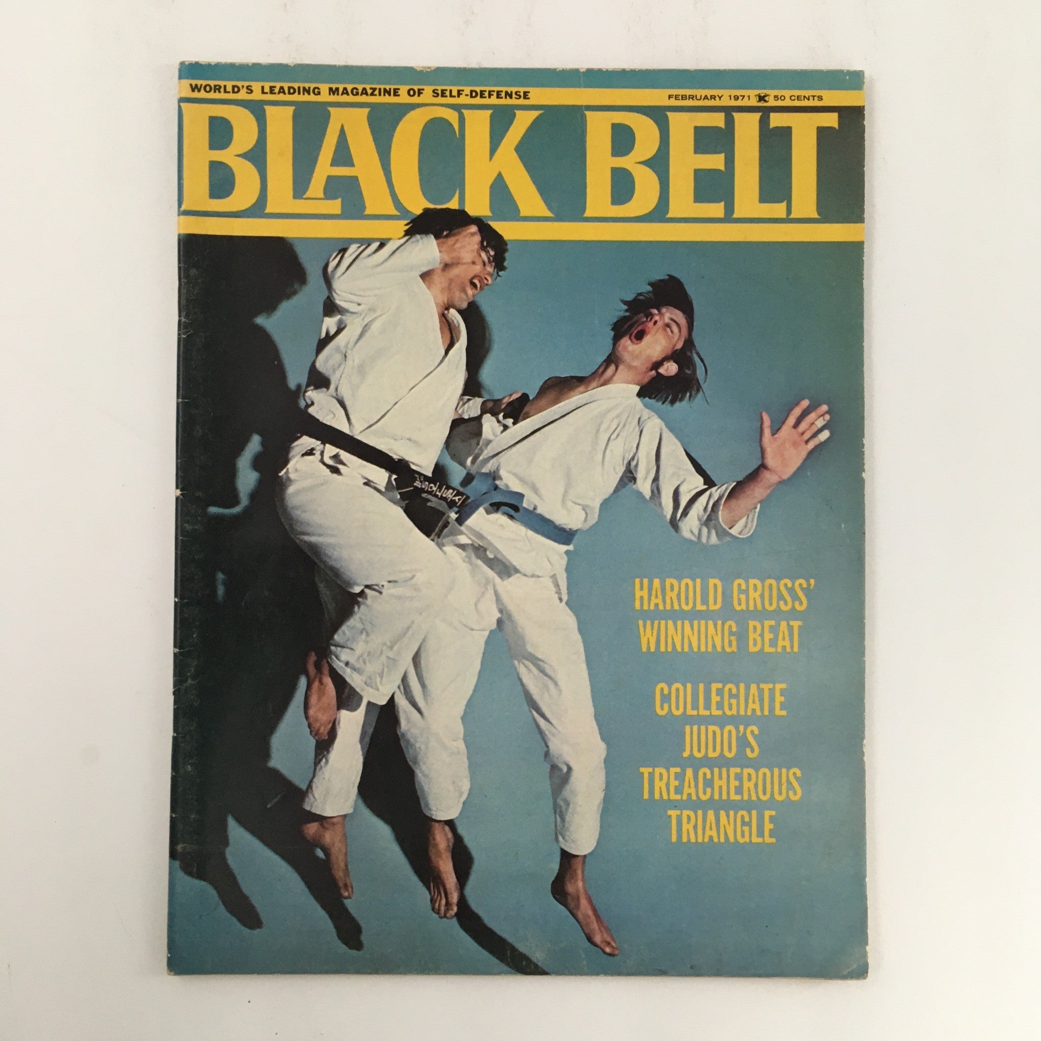 Black Belt Magazine February 1971 Vol 9 #2 Harold Gross & Jay Friedman Feature