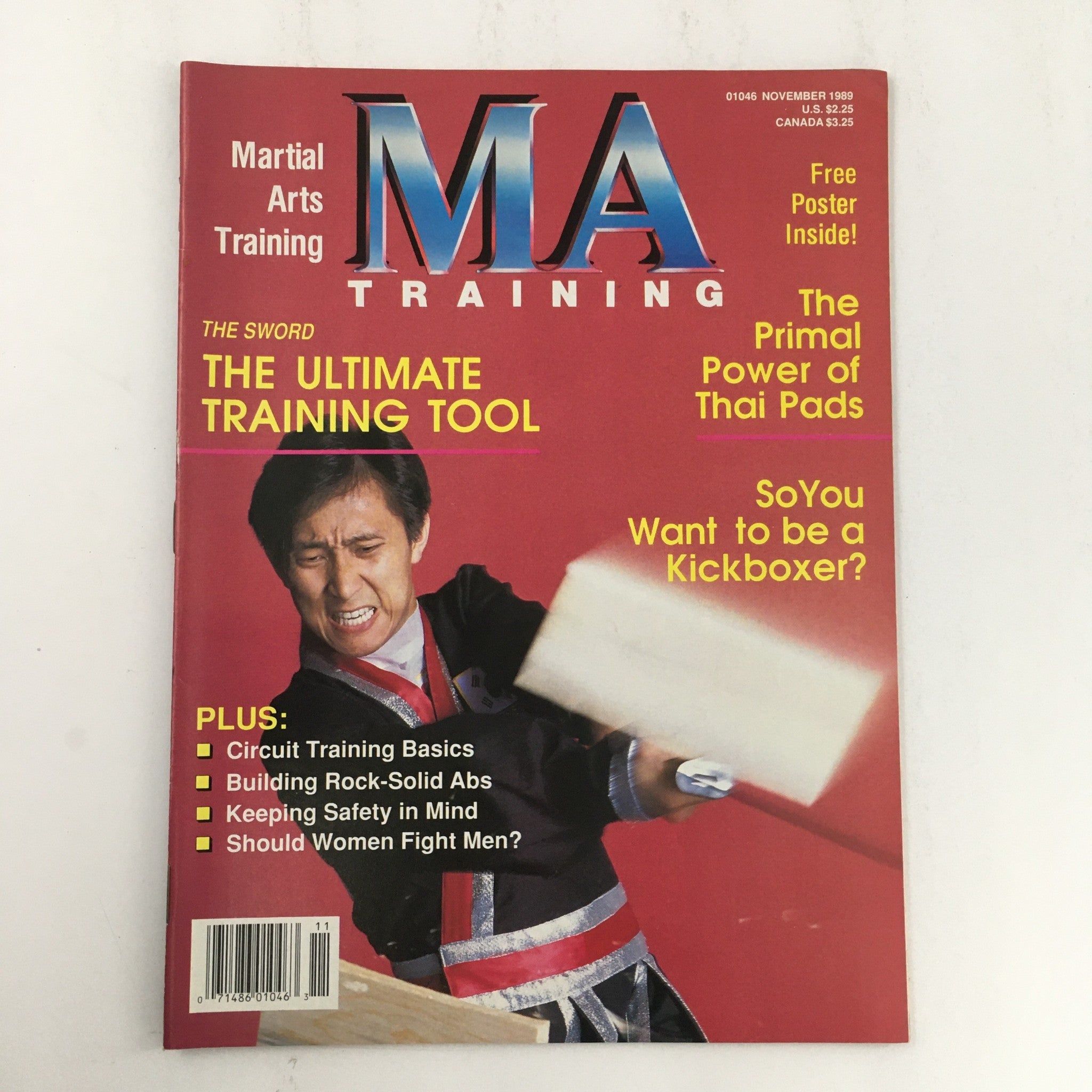 MA Training Magazine November 1989 Vol 16 #5 Kuk Sool's Sung Jin Suh Feature