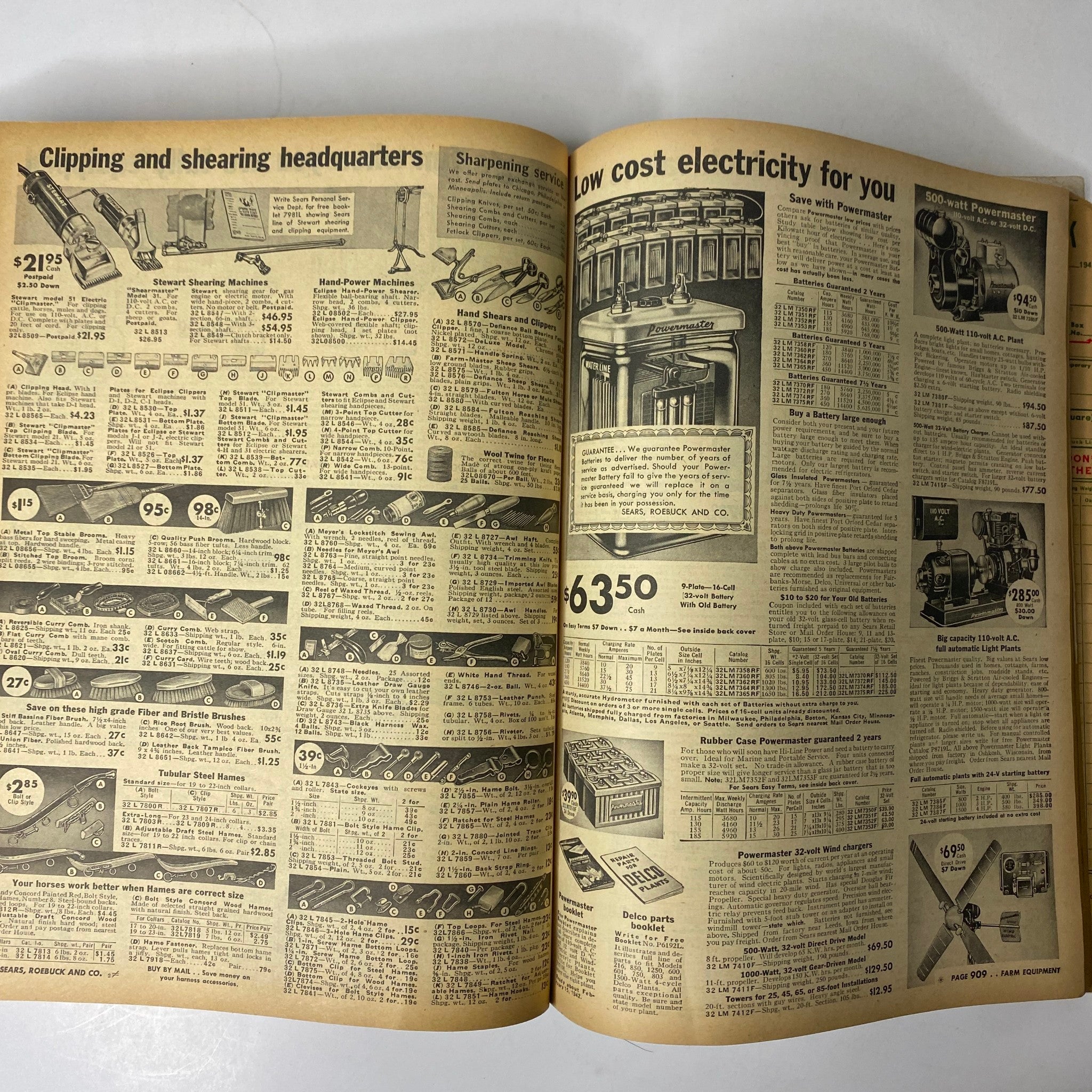 1942 Sears, Roebuck and Co. Spring and Summer Catalog